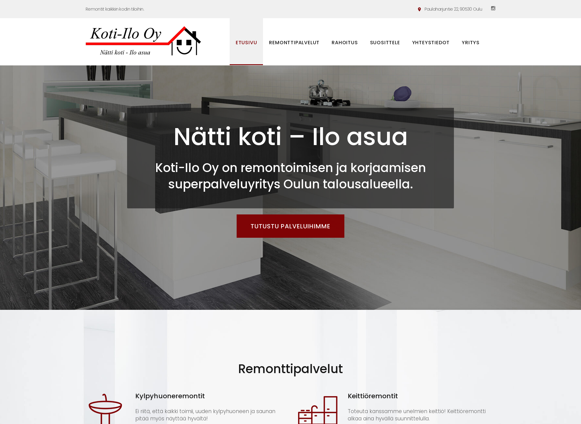 Screenshot for koti-ilo.fi
