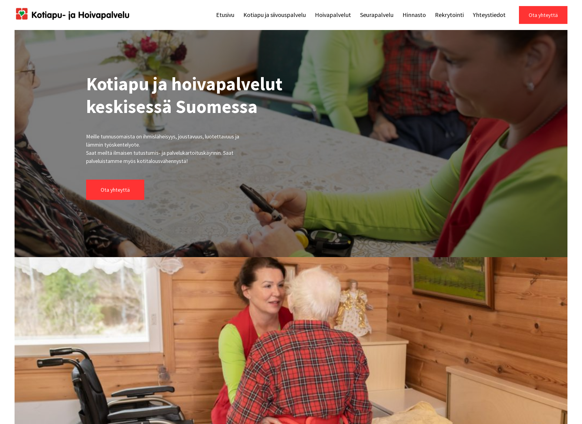 Screenshot for kotiapu.fi