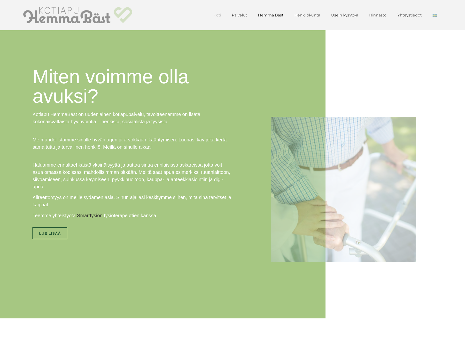 Screenshot for kotiapuhemmabast.fi