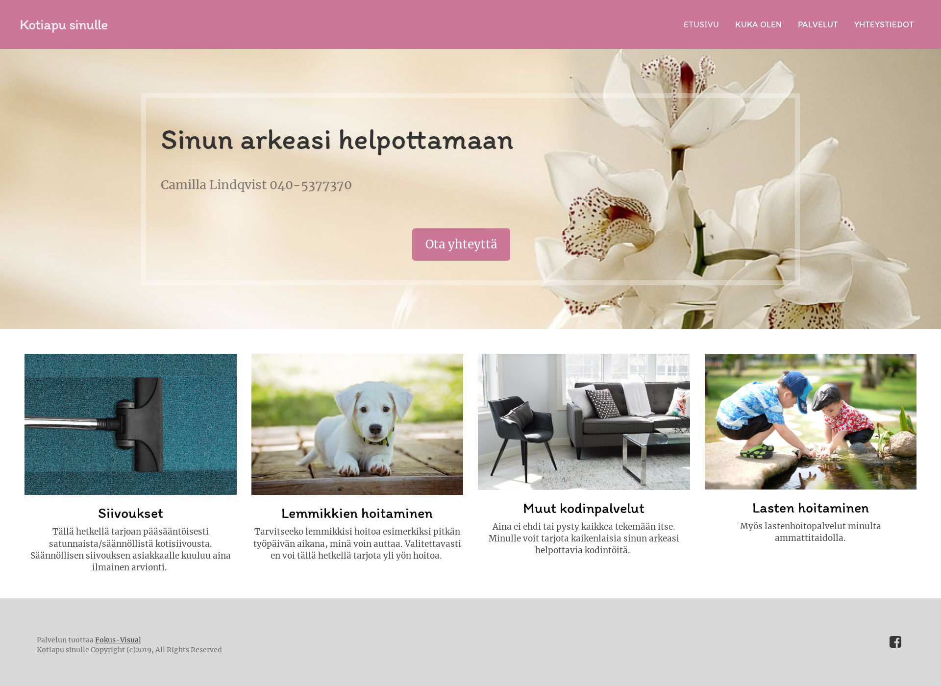 Screenshot for kotiapusinulle.fi