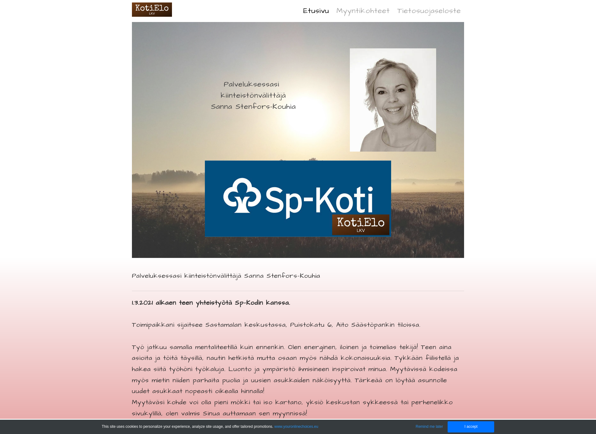 Screenshot for kotielo.fi