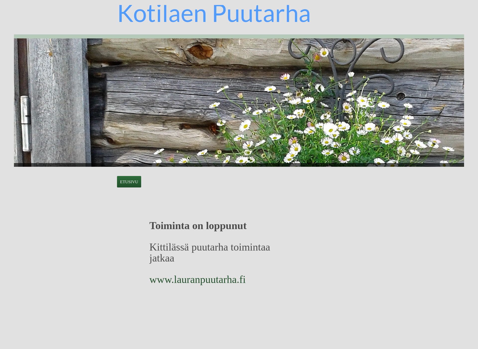 Screenshot for kotilaenpuutarha.fi