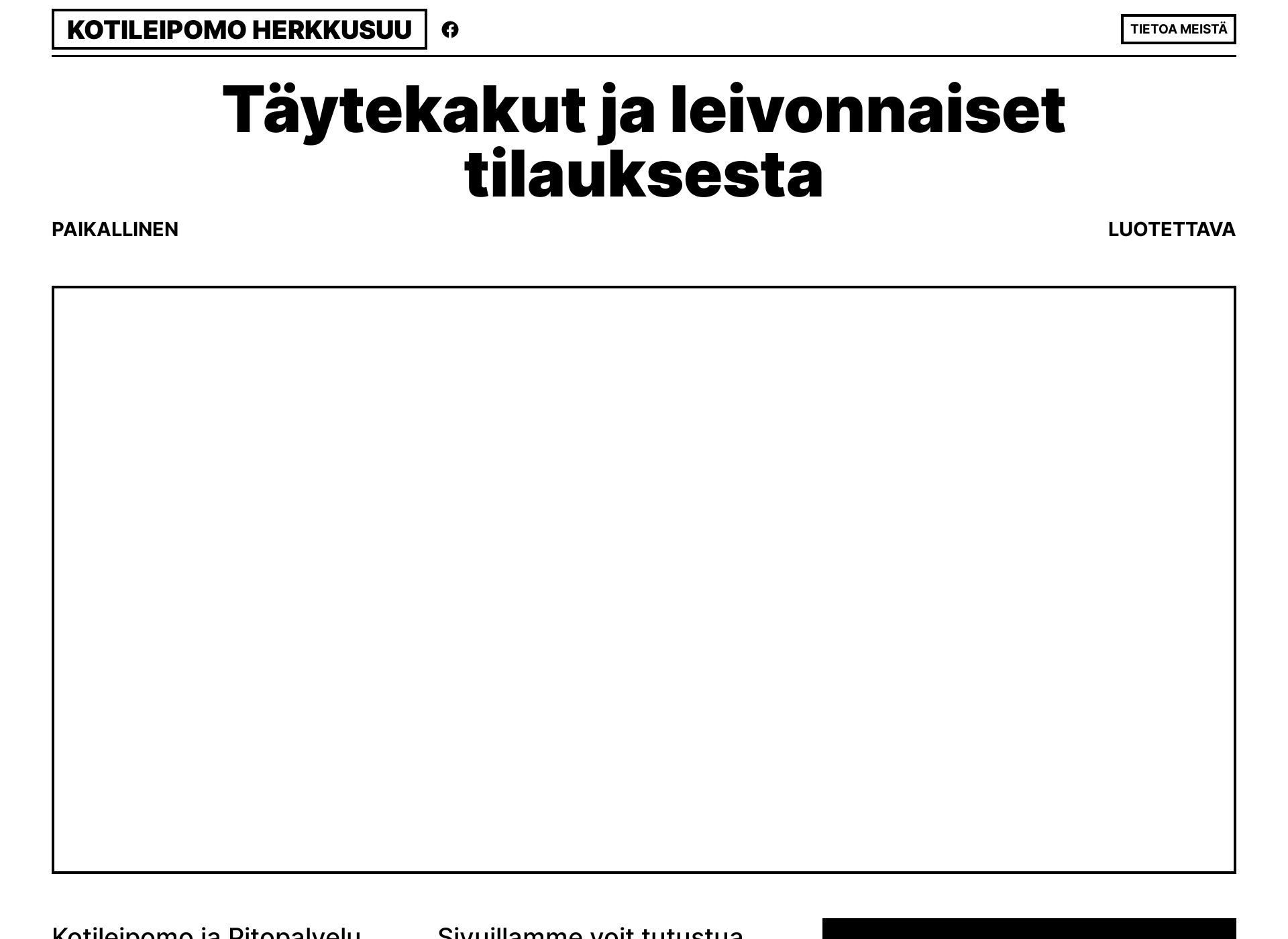 Screenshot for kotileipomoherkkusuu.fi
