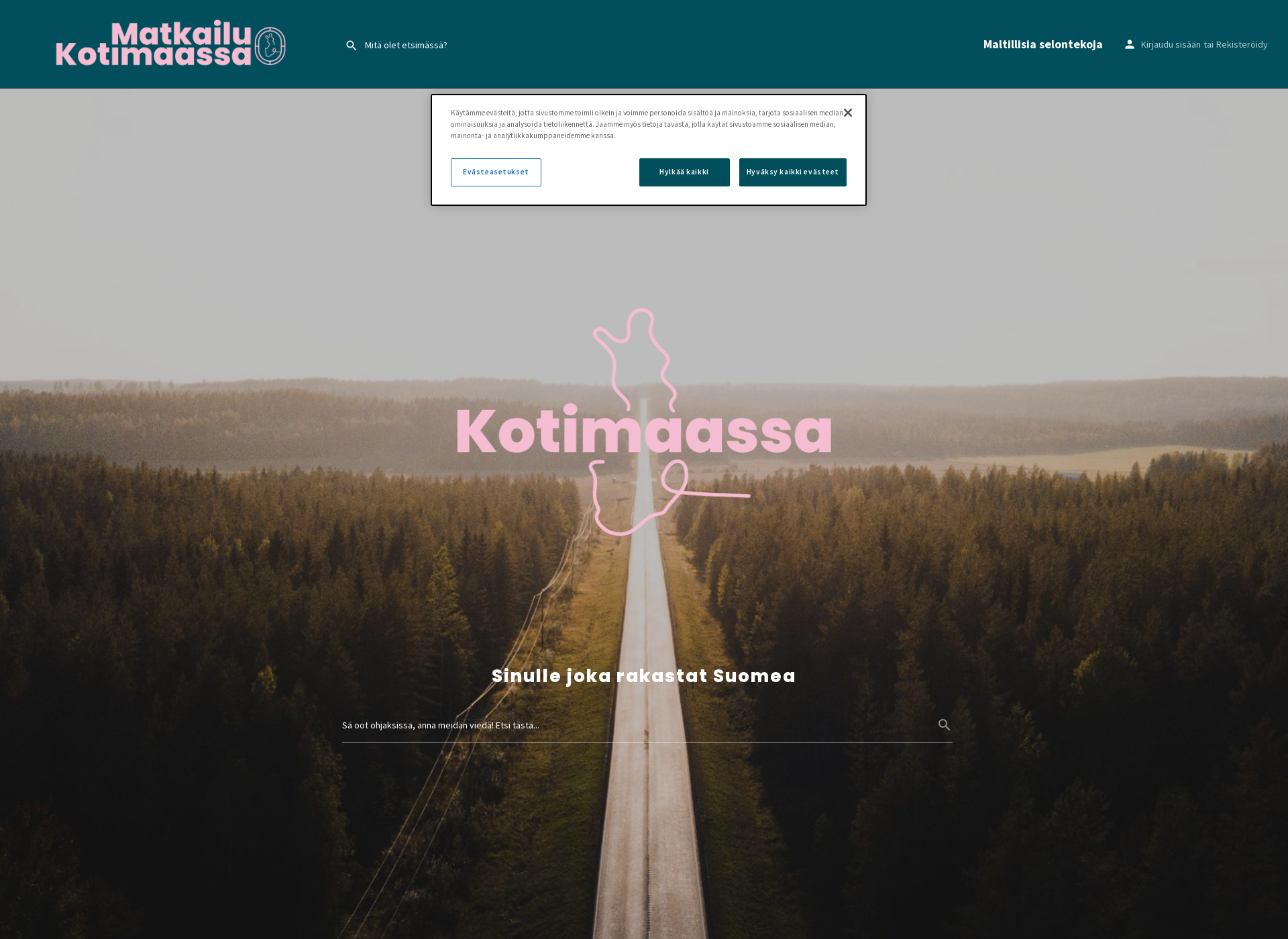 Screenshot for kotimaassa.fi