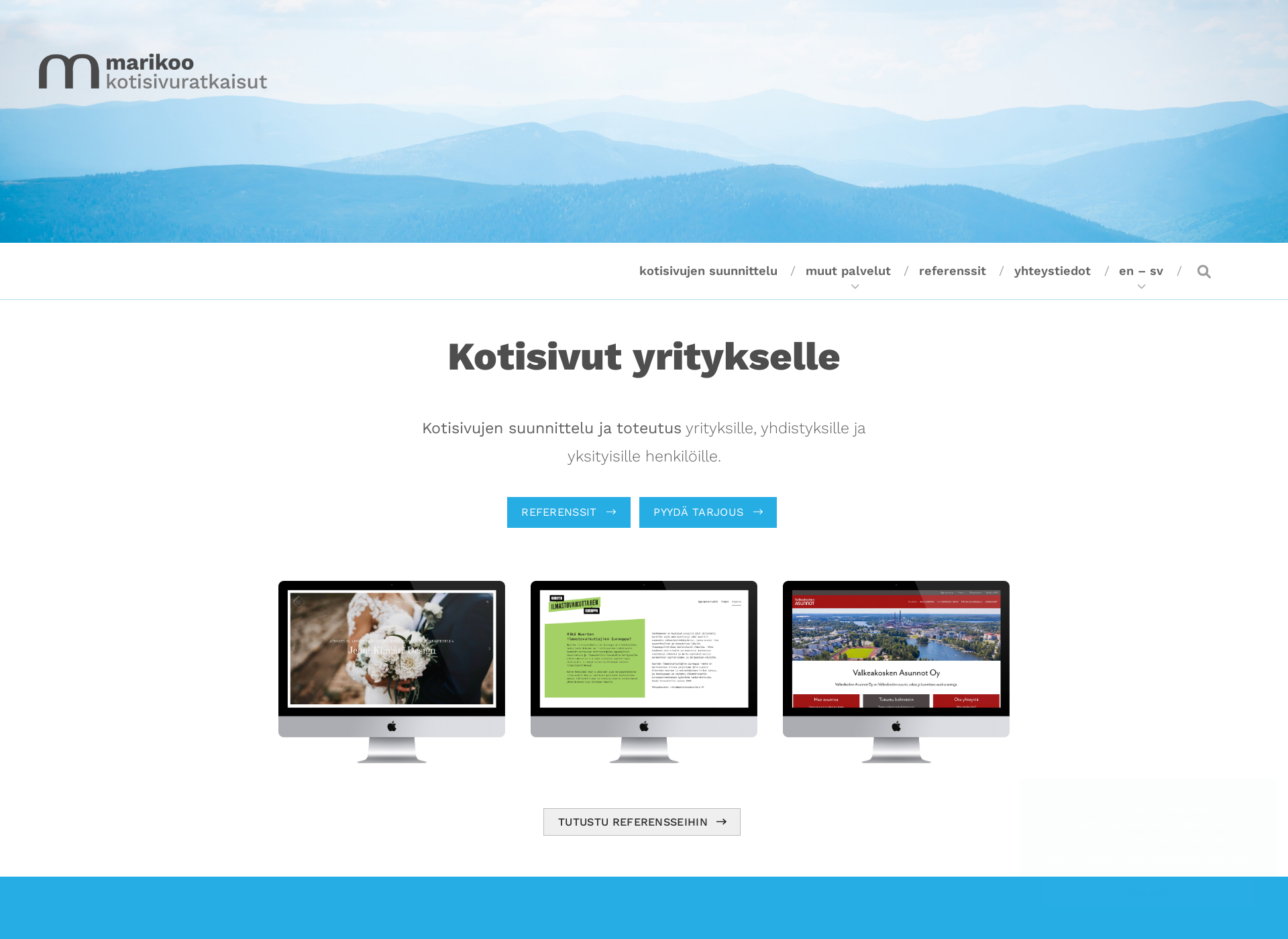Screenshot for kotisivuratkaisut.fi