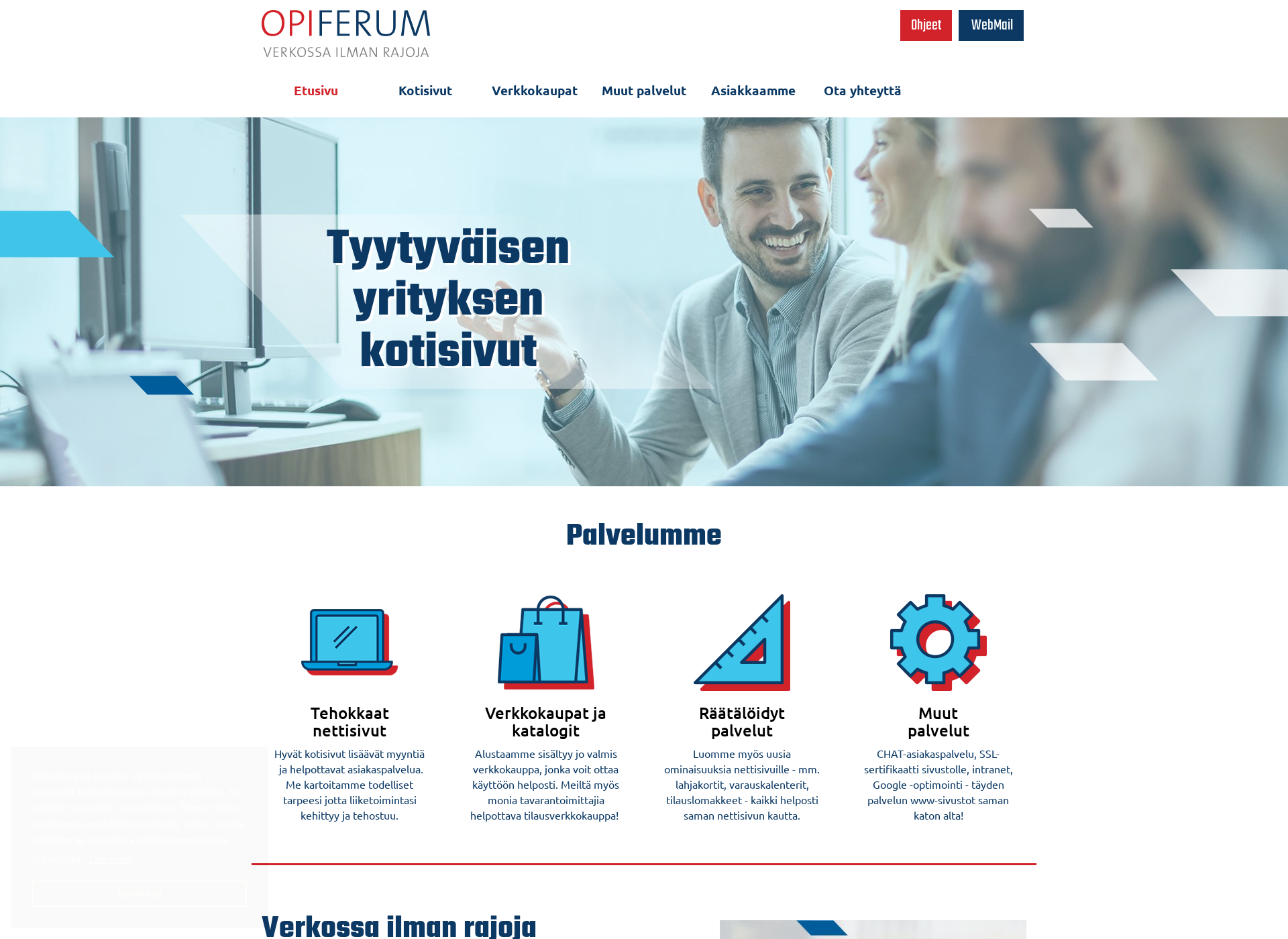 Screenshot for kotisivut-hämeenlinna.fi