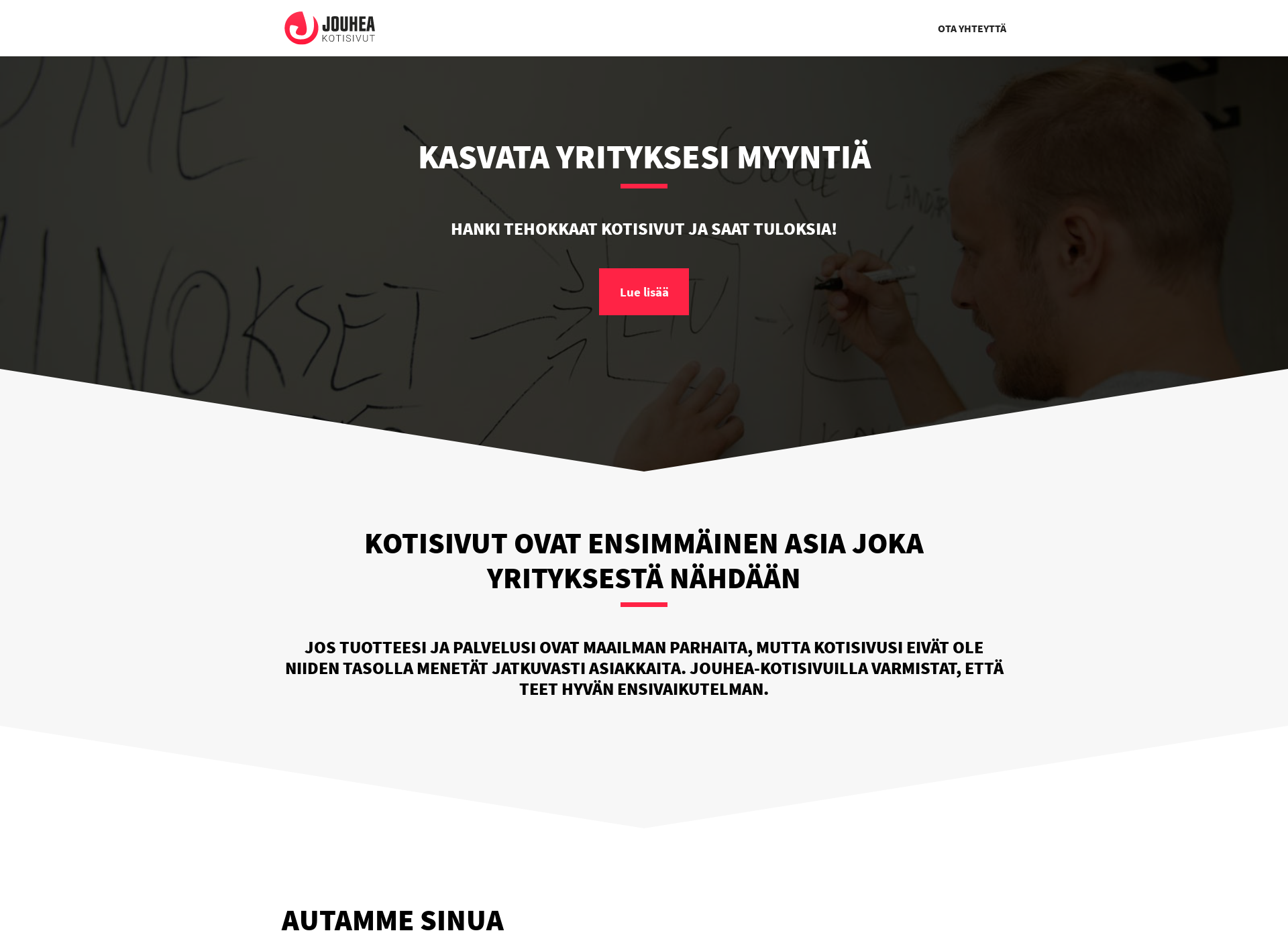 Screenshot for kotisivut-yrityksille.fi