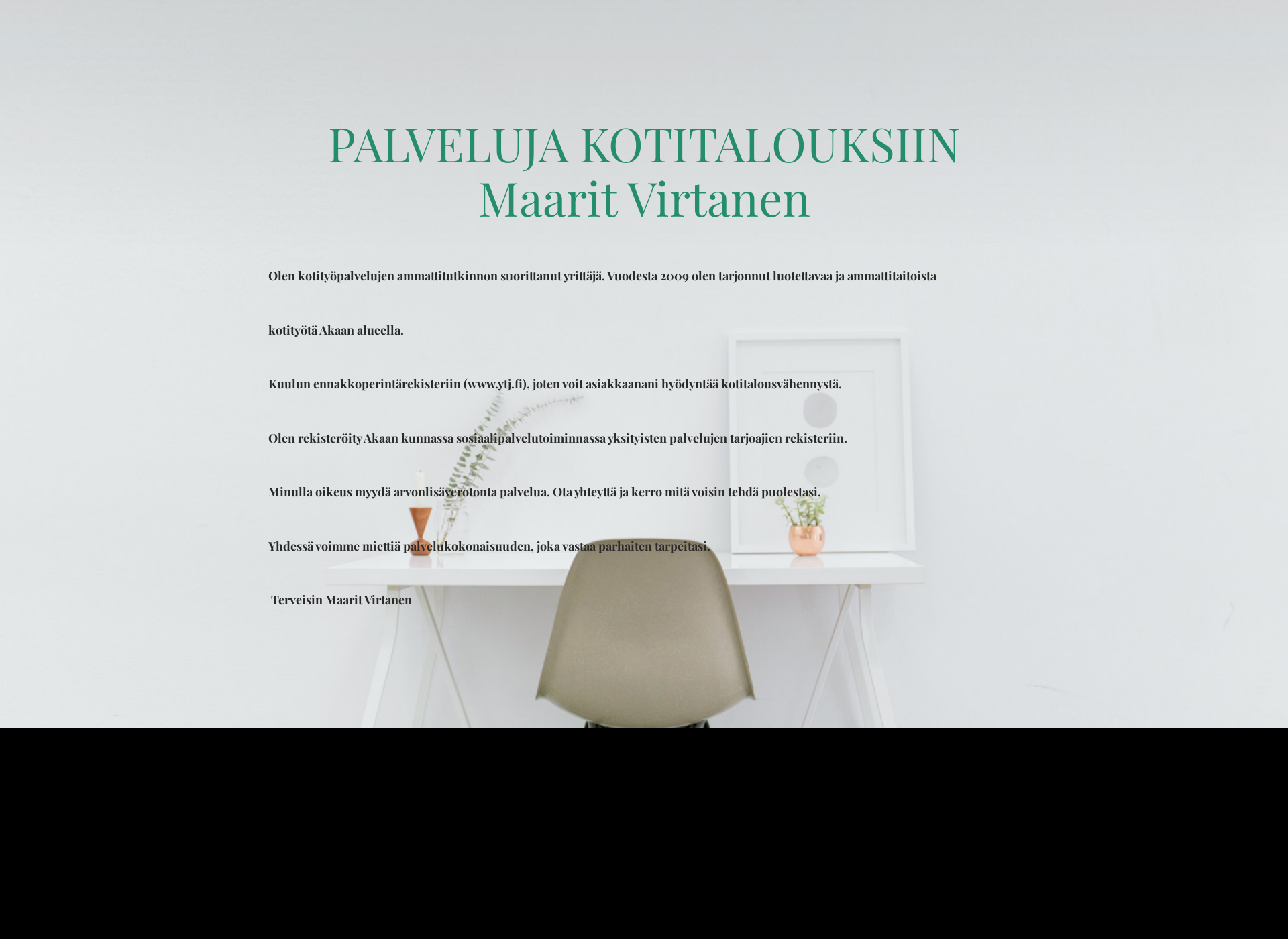 Screenshot for kotitalouspalvelu.fi