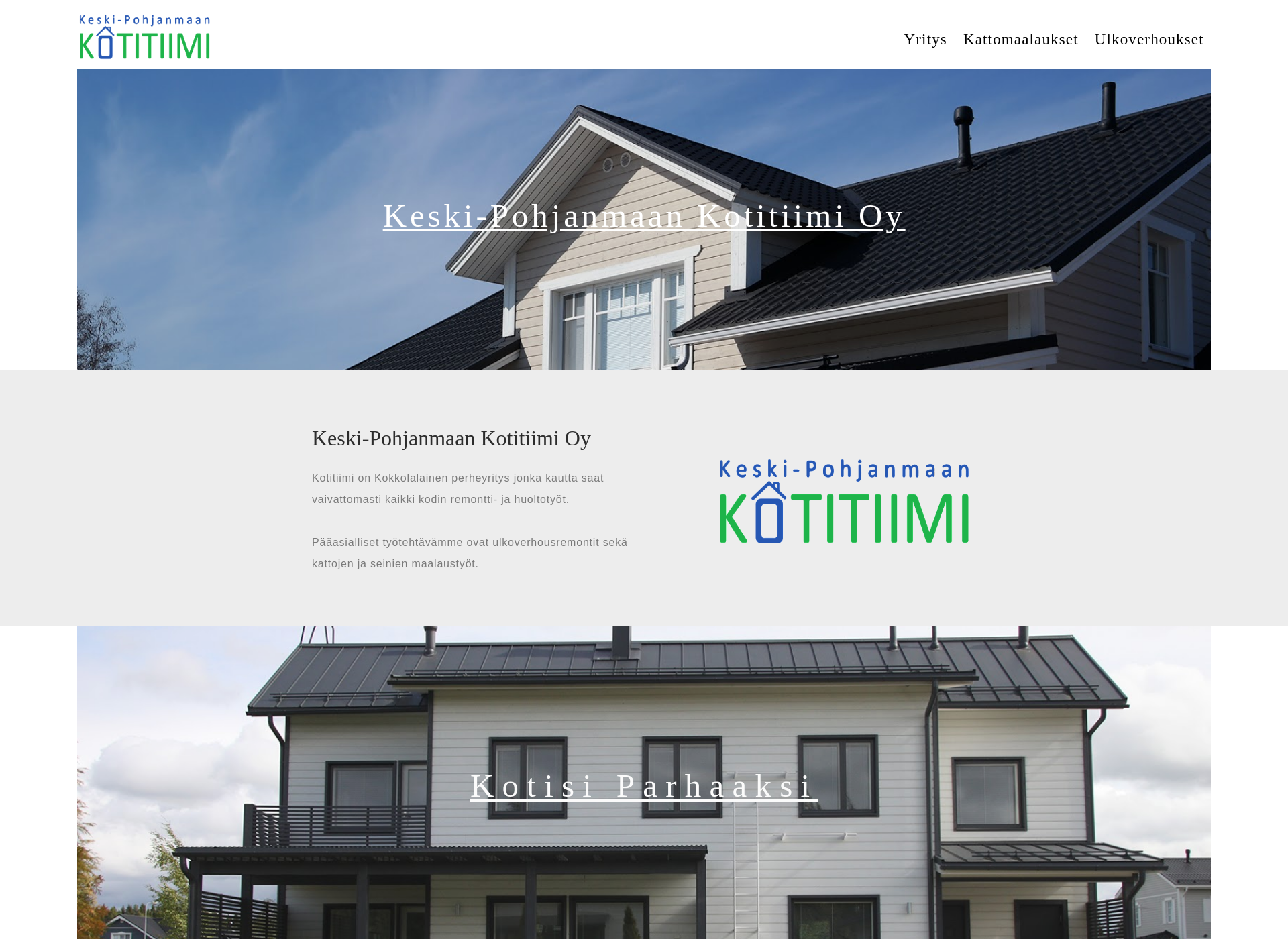 Screenshot for kotitiimi.fi
