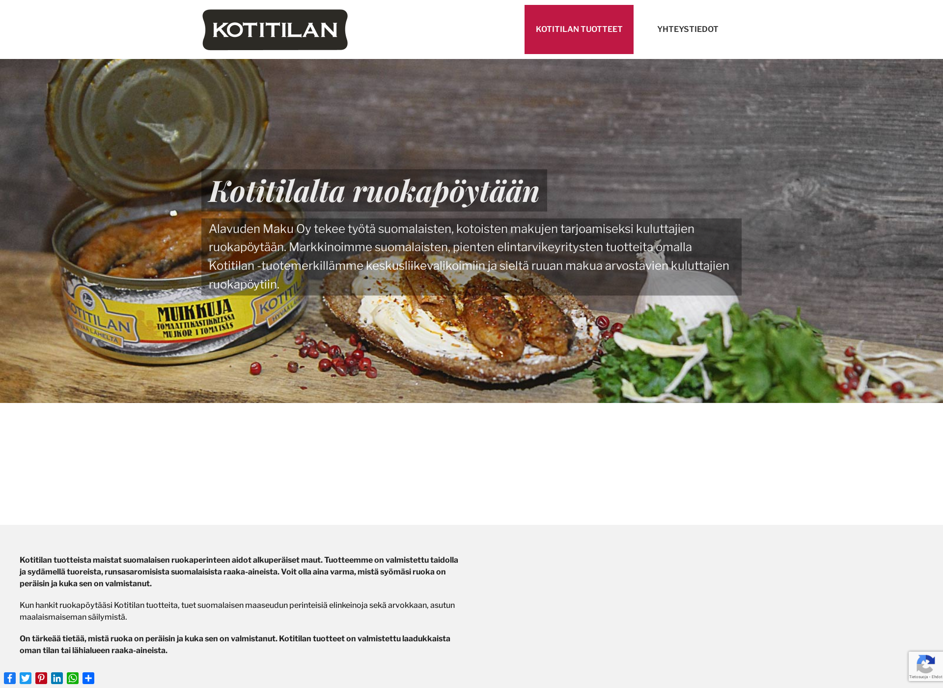 Screenshot for kotitilan.fi