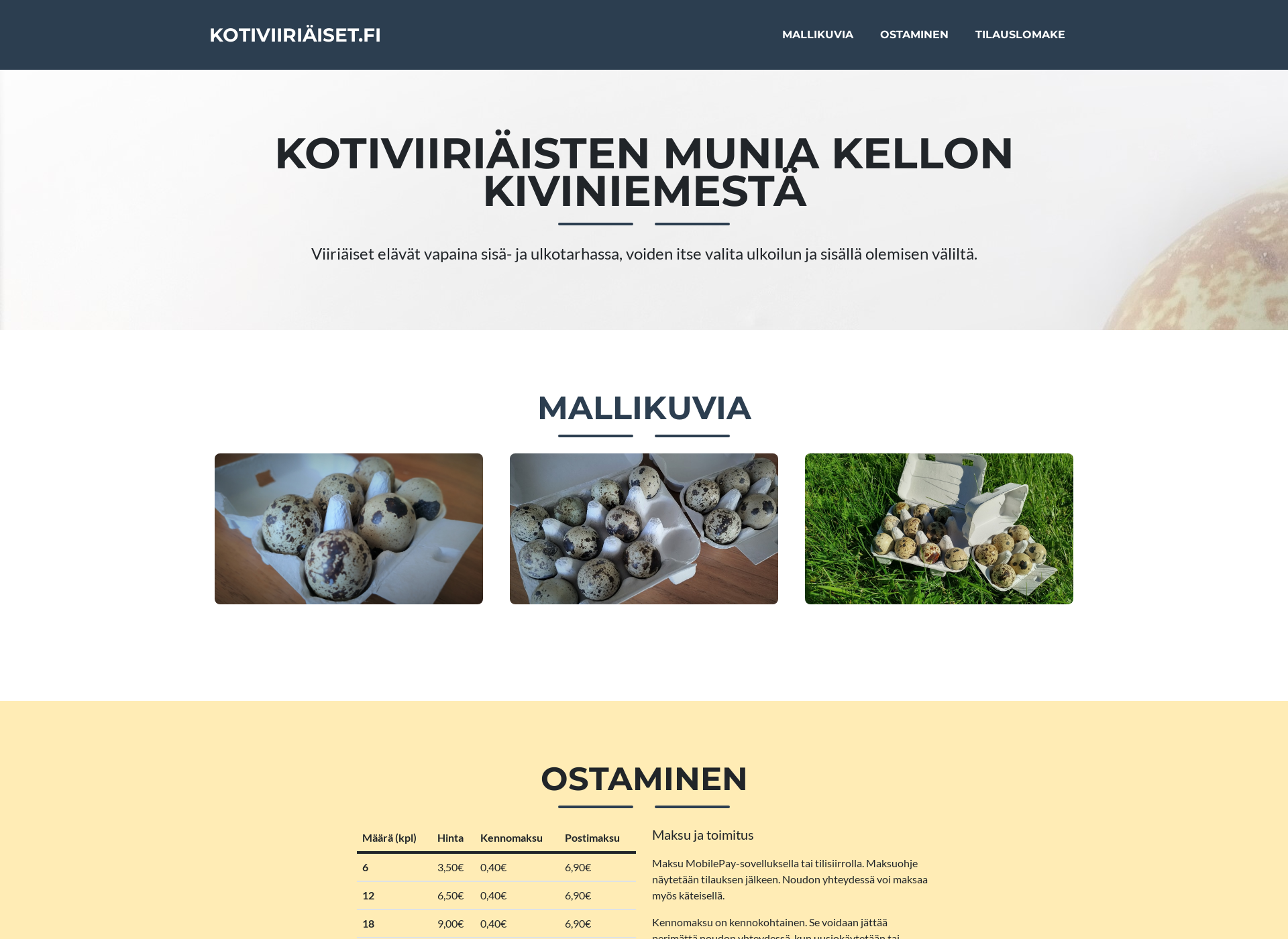 Screenshot for kotiviiriäiset.fi