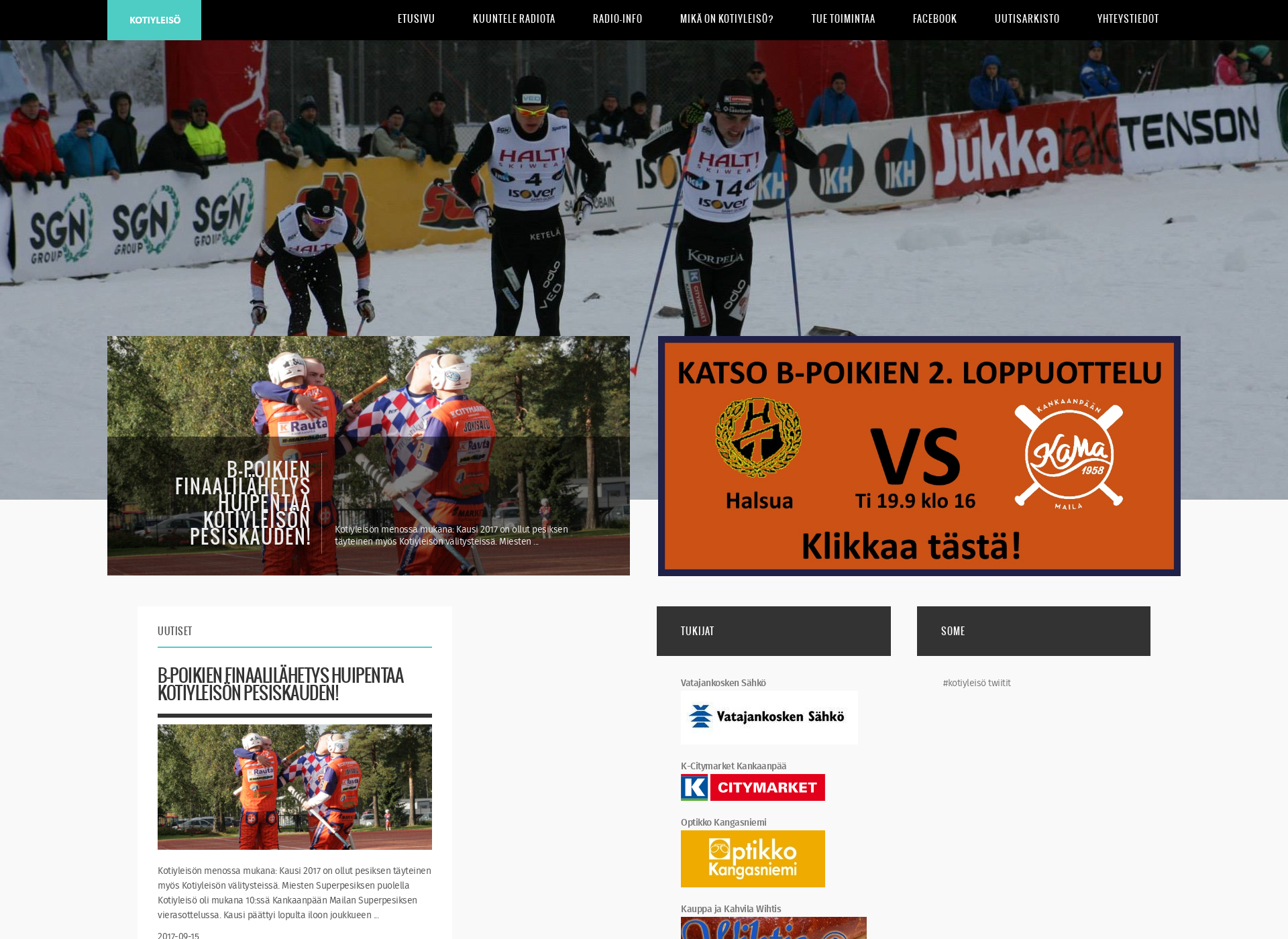 Screenshot for kotiyleiso.fi
