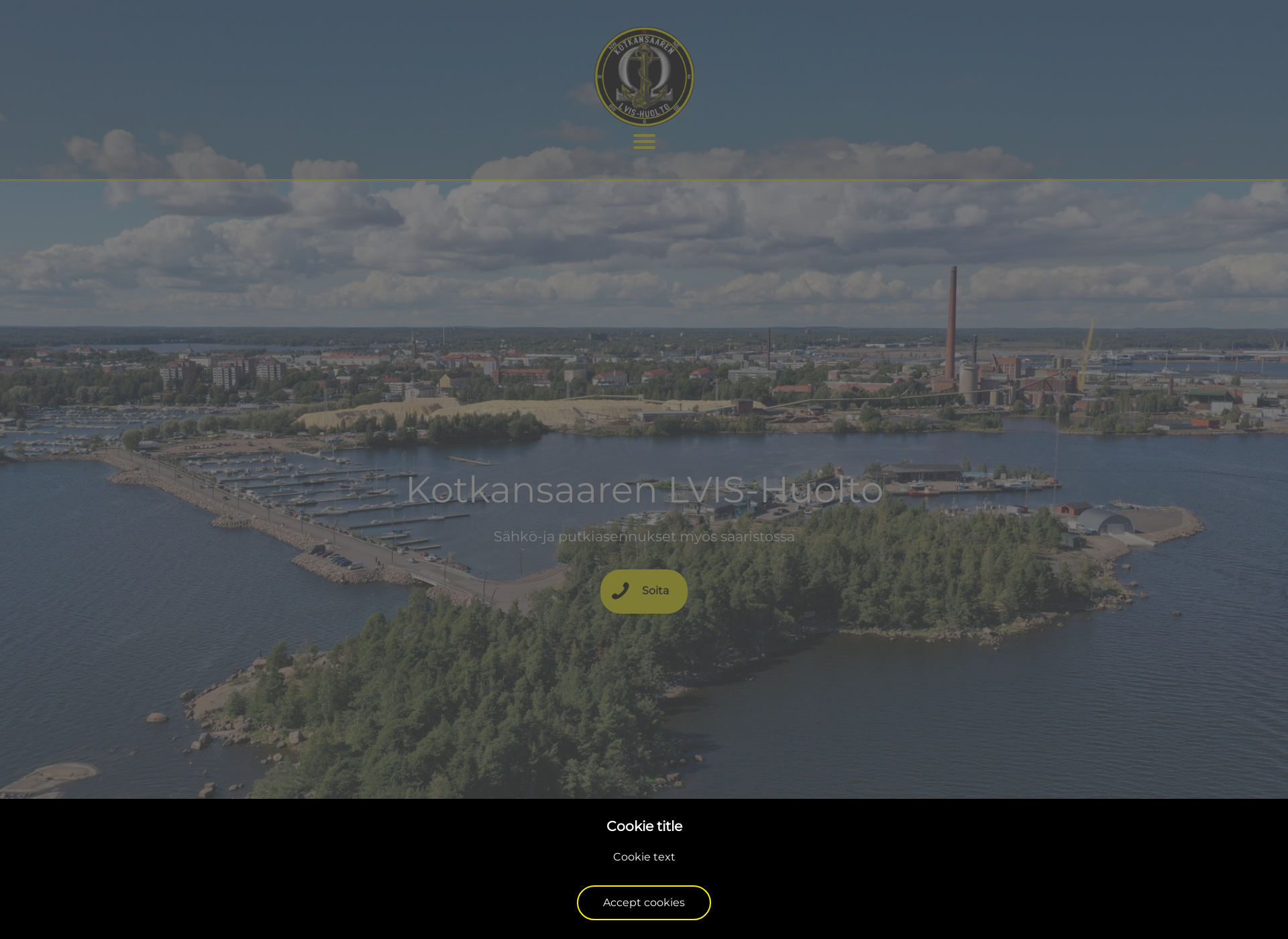 Screenshot for kotkansaari.fi