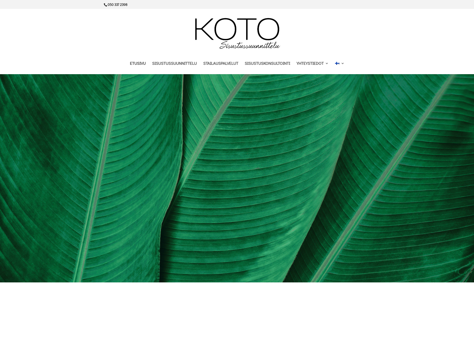 Skärmdump för koto.fi