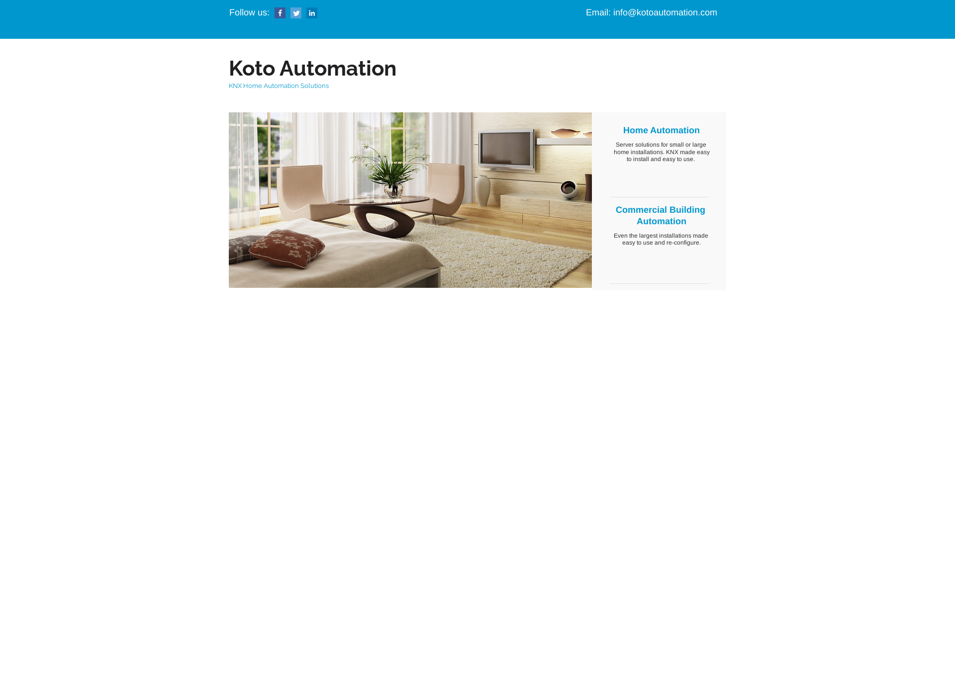 Screenshot for kotoautomation.com