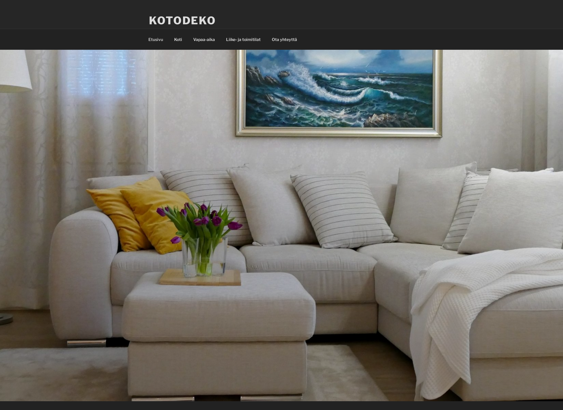 Screenshot for kotodeko.fi
