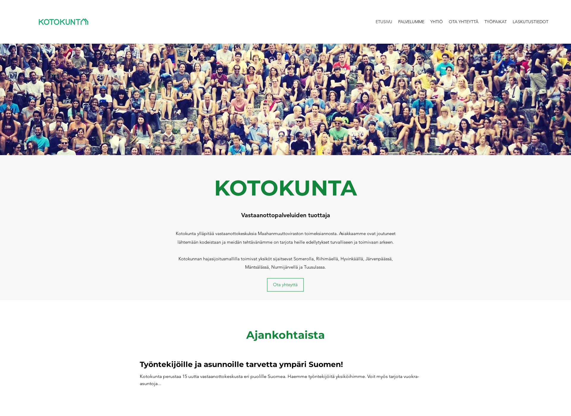 Screenshot for kotokunta.fi