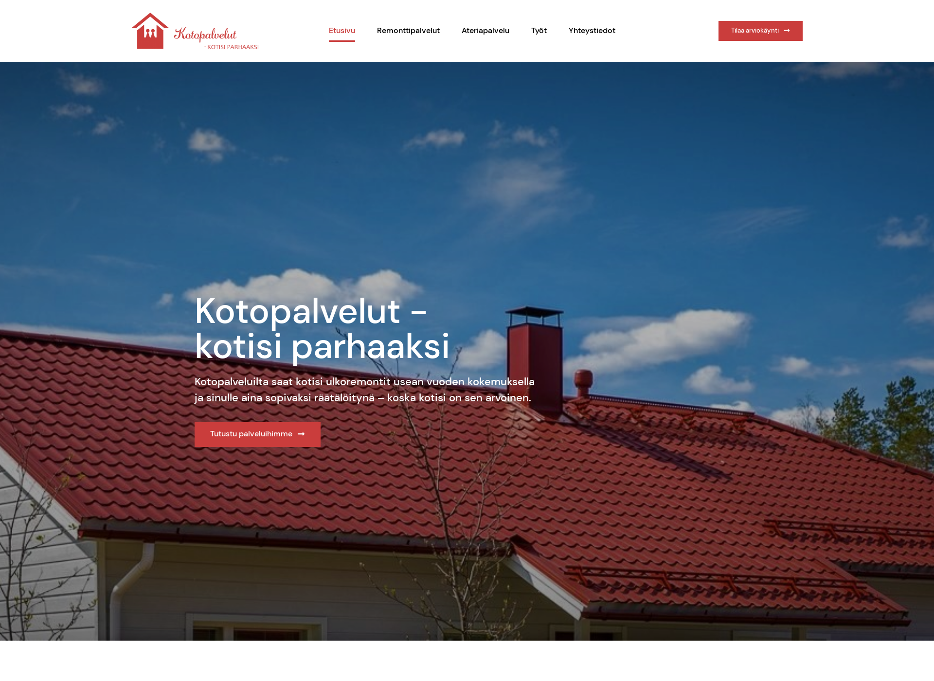 Screenshot for kotopalvelut.fi