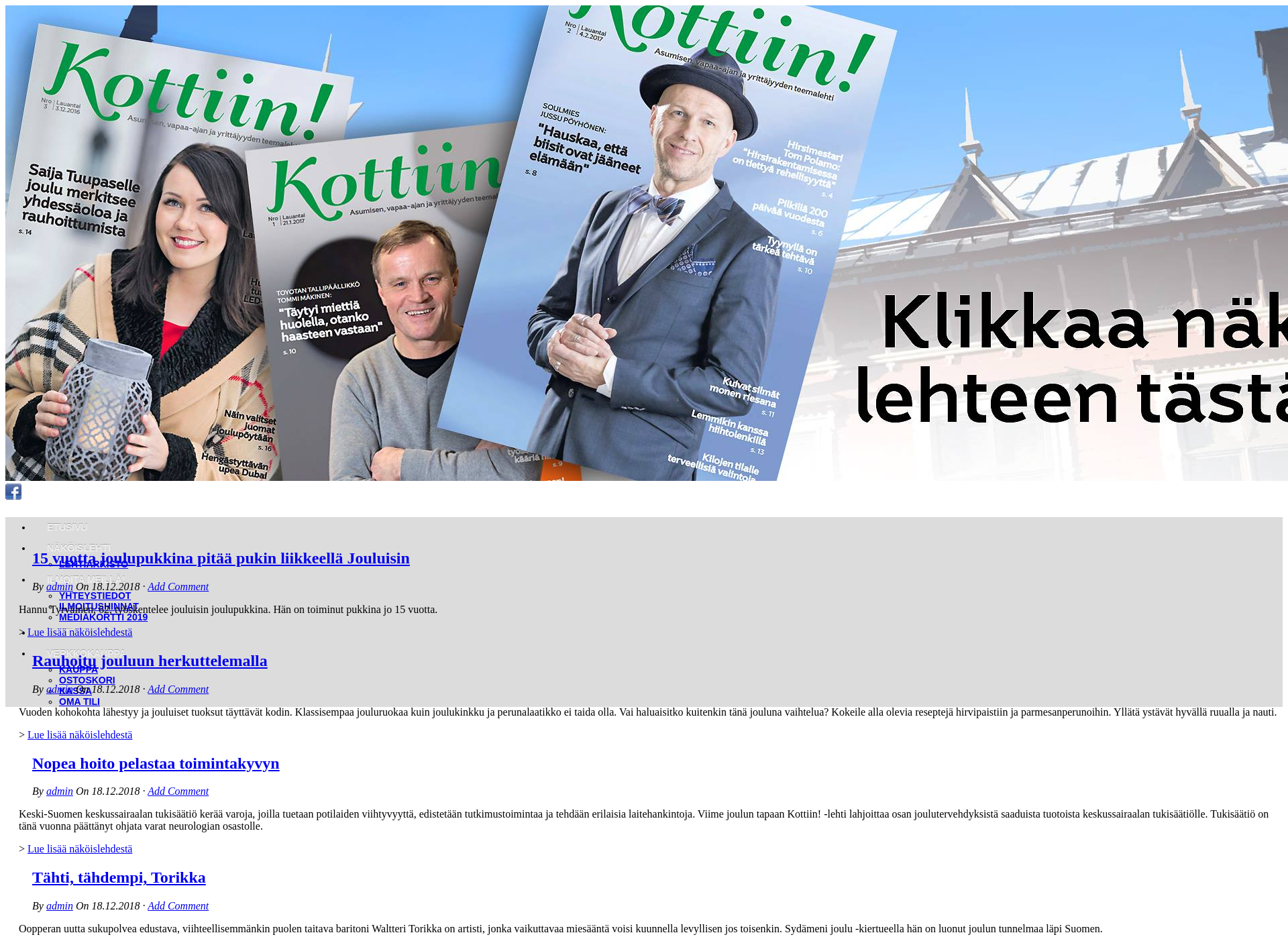 Screenshot for kottiin.fi