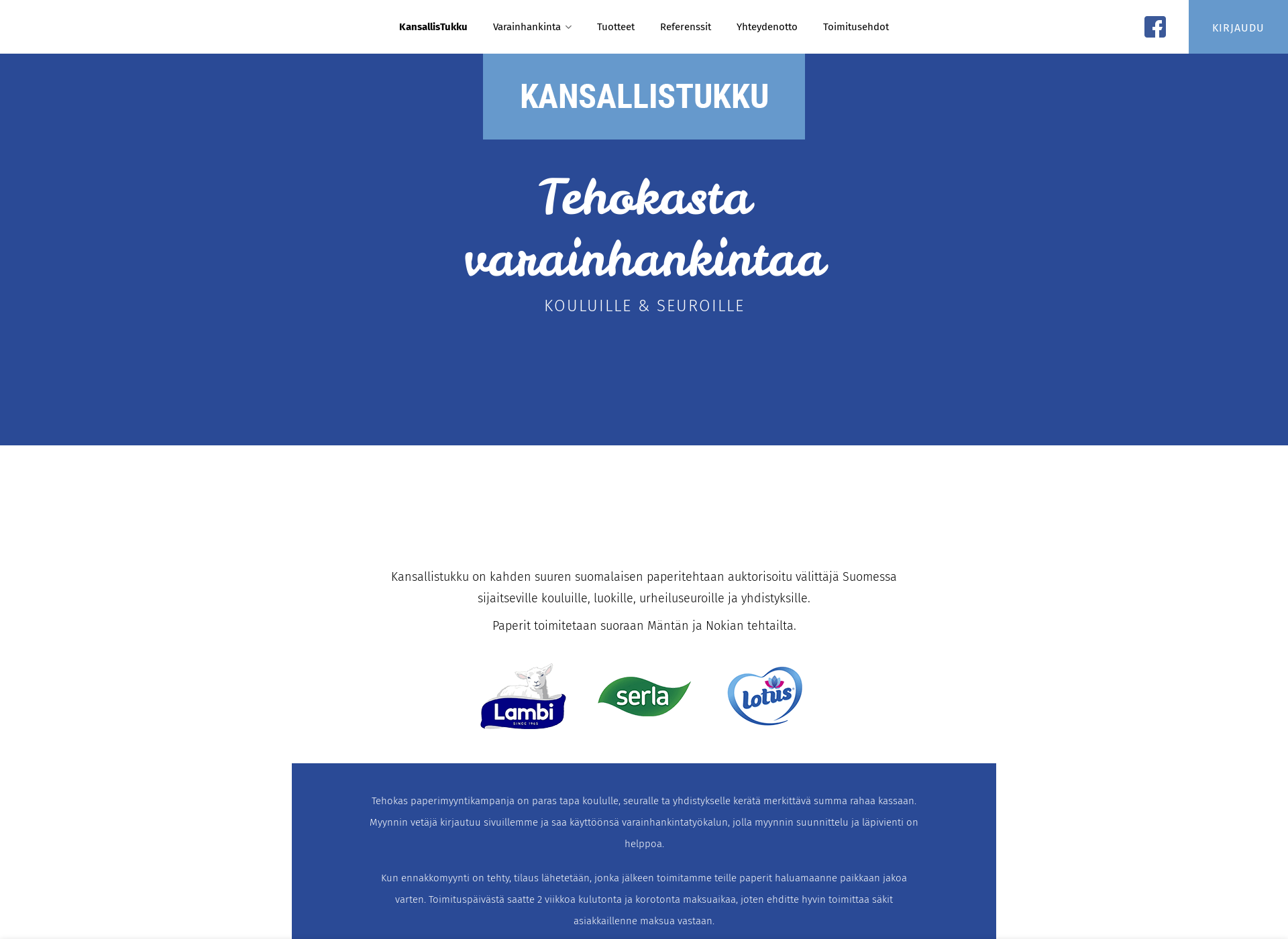 Screenshot for koulukauppa.fi