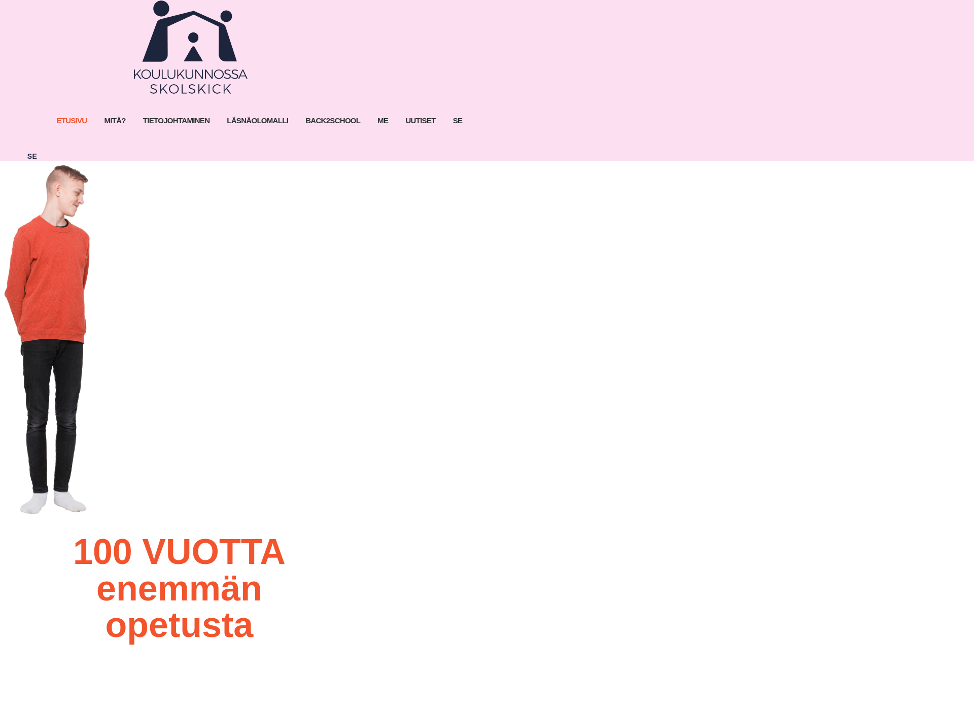 Screenshot for koulukunnossa.fi