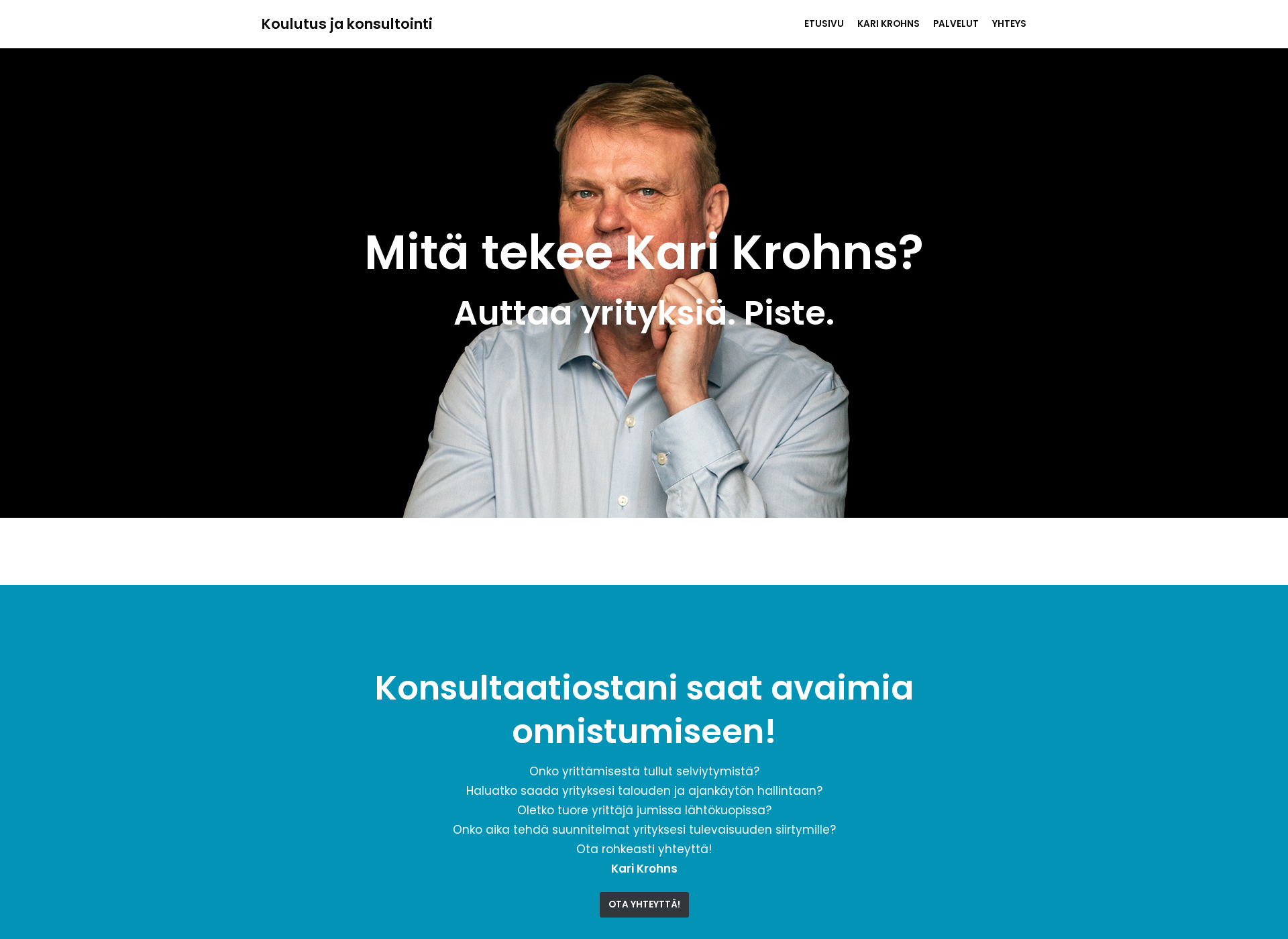 Screenshot for koulutusjakonsultointi.fi