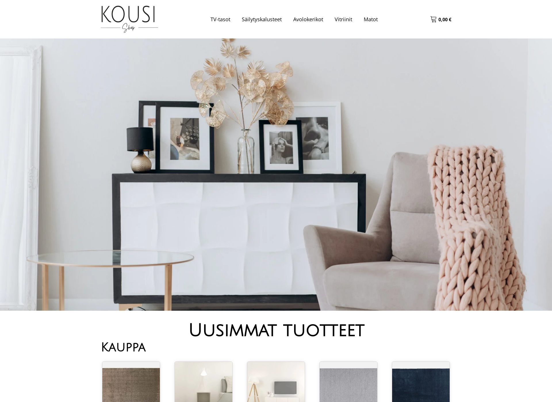 Screenshot for kousishop.fi