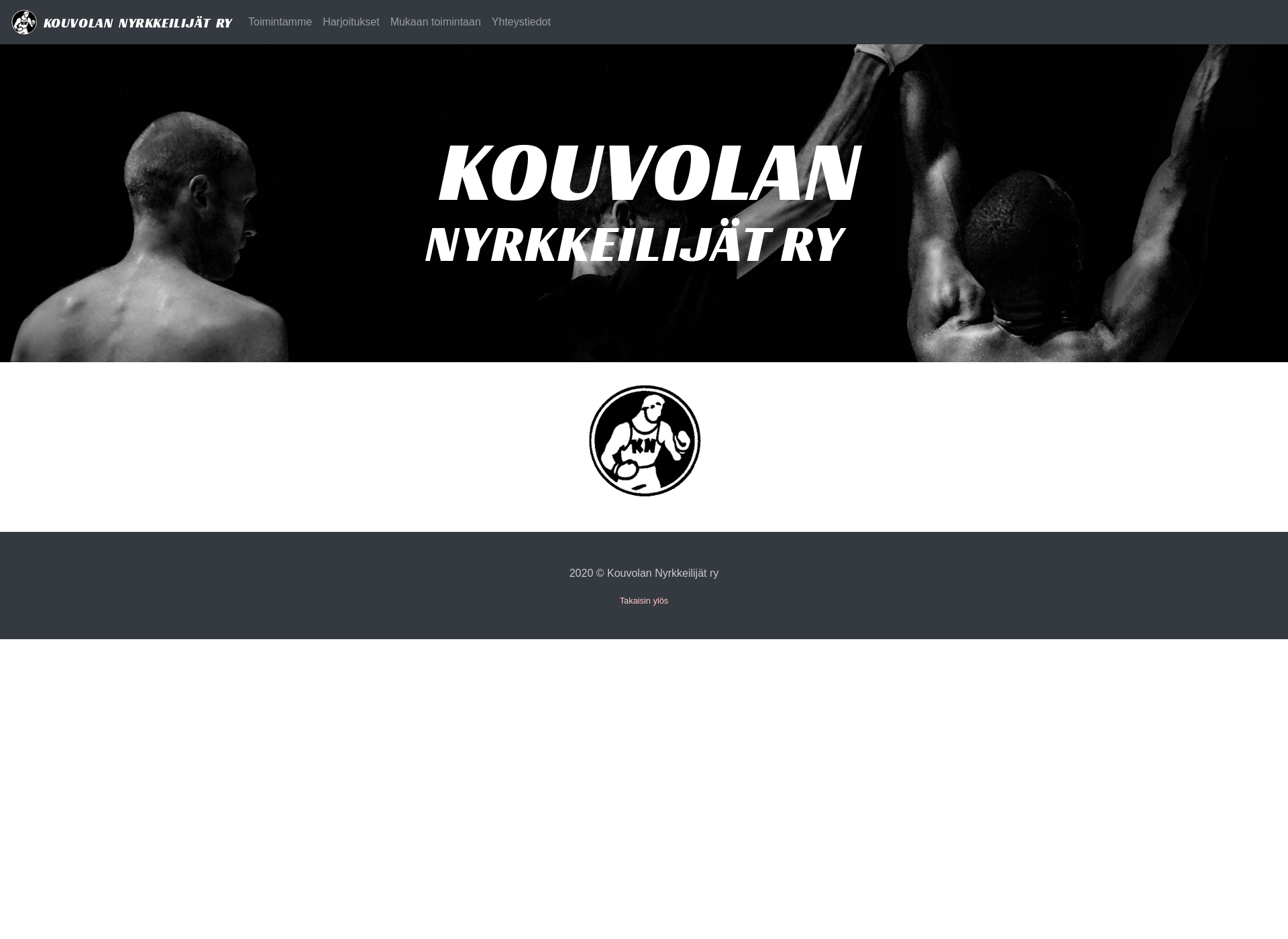 Screenshot for kouvolannyrkkeilijat.fi
