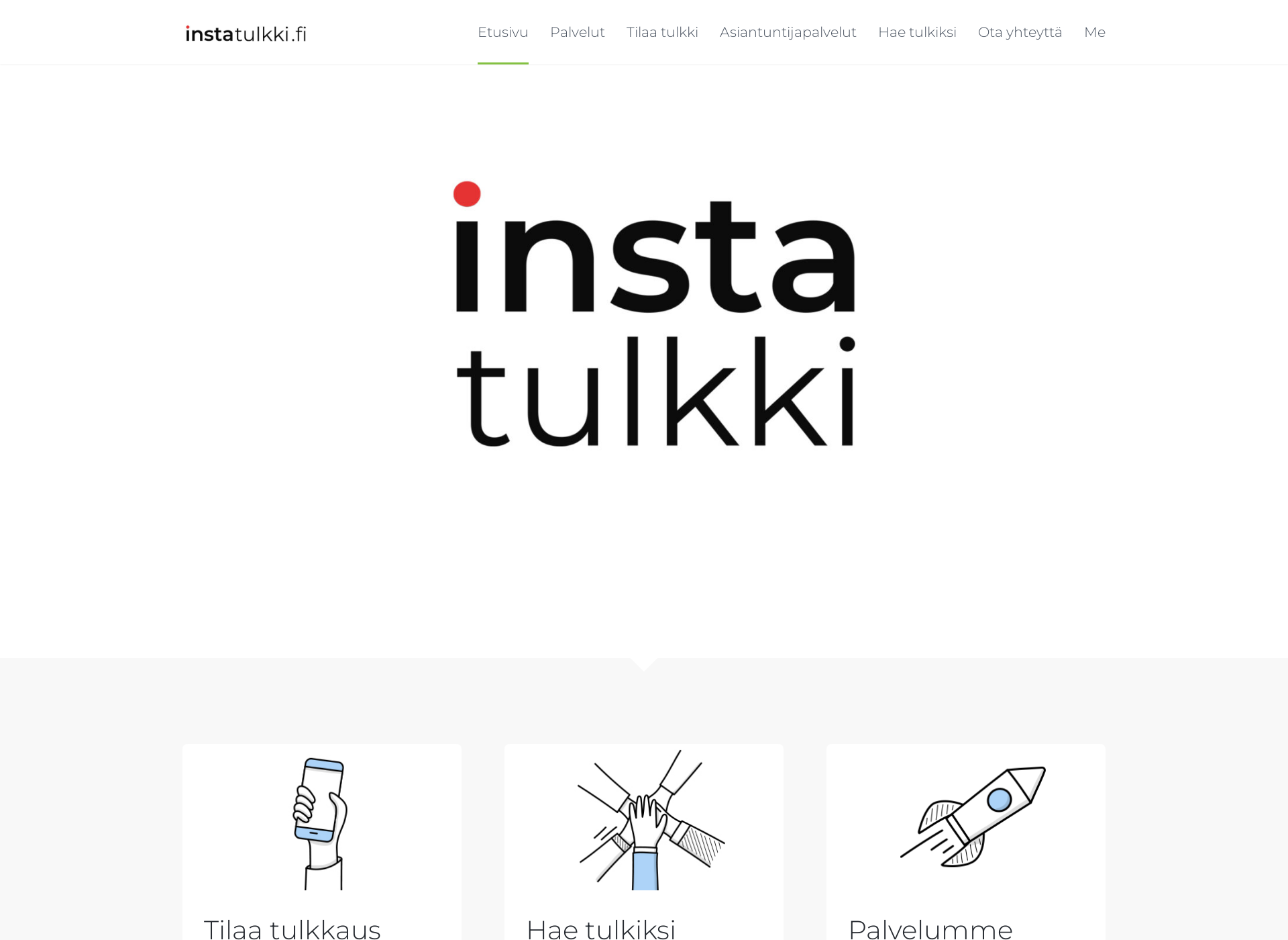 Screenshot for kouvolantulkkikeskus.fi