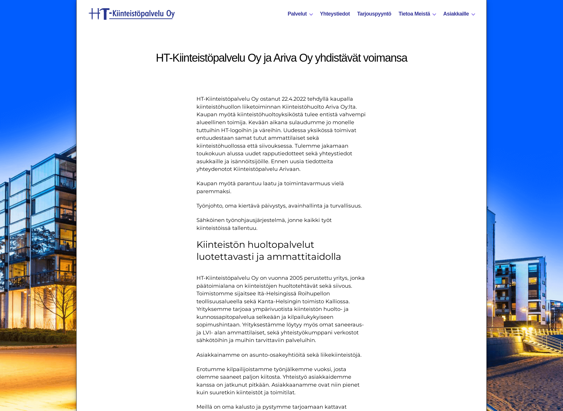 Screenshot for kpariva.fi