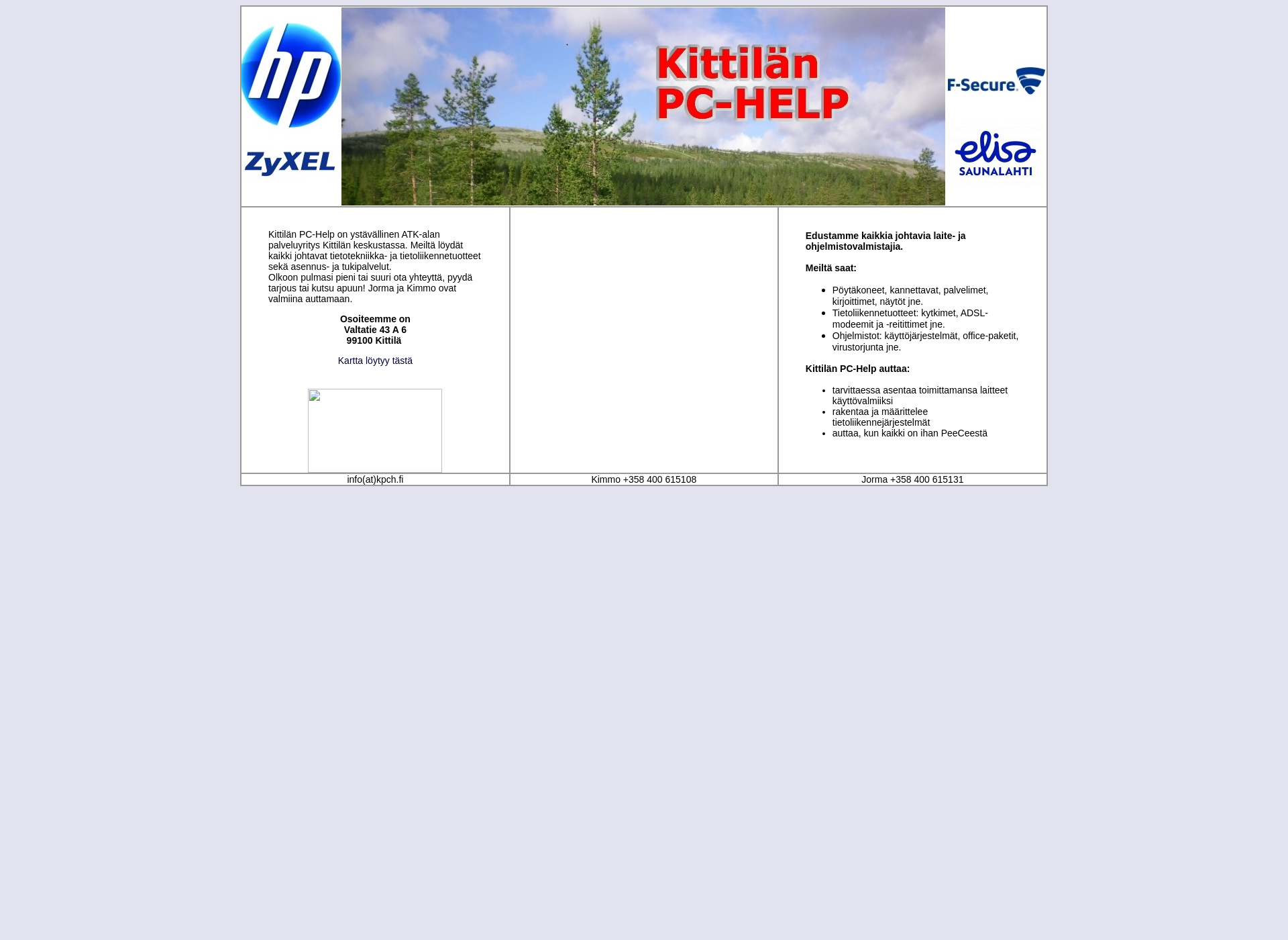Screenshot for kpch.fi