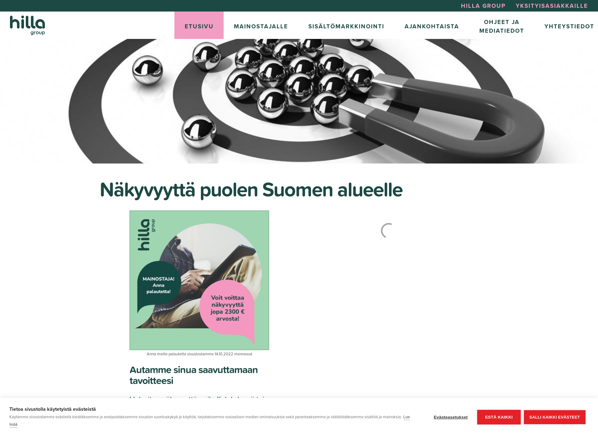 Skärmdump för kpkmedia.fi