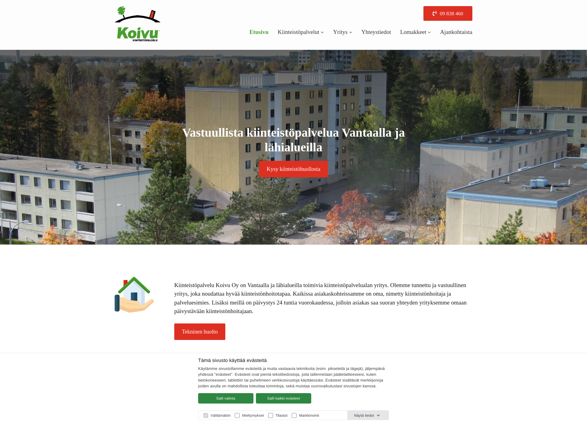 Screenshot for kpkoivu.fi