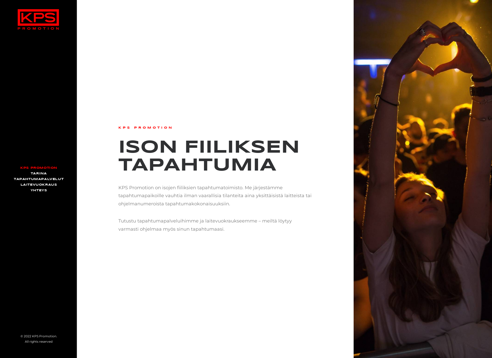 Screenshot for kpspromotion.fi