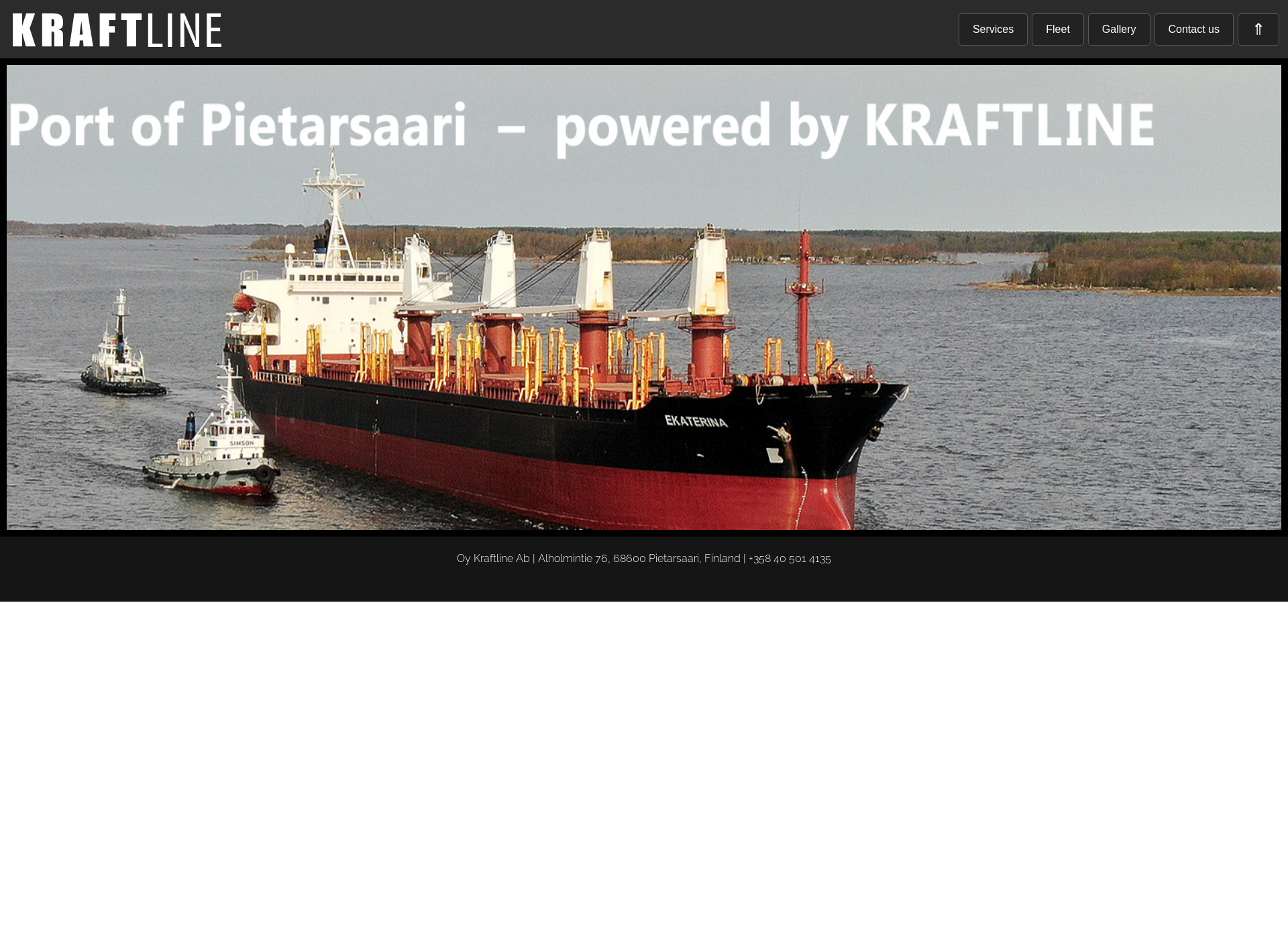 Screenshot for kraftline.fi
