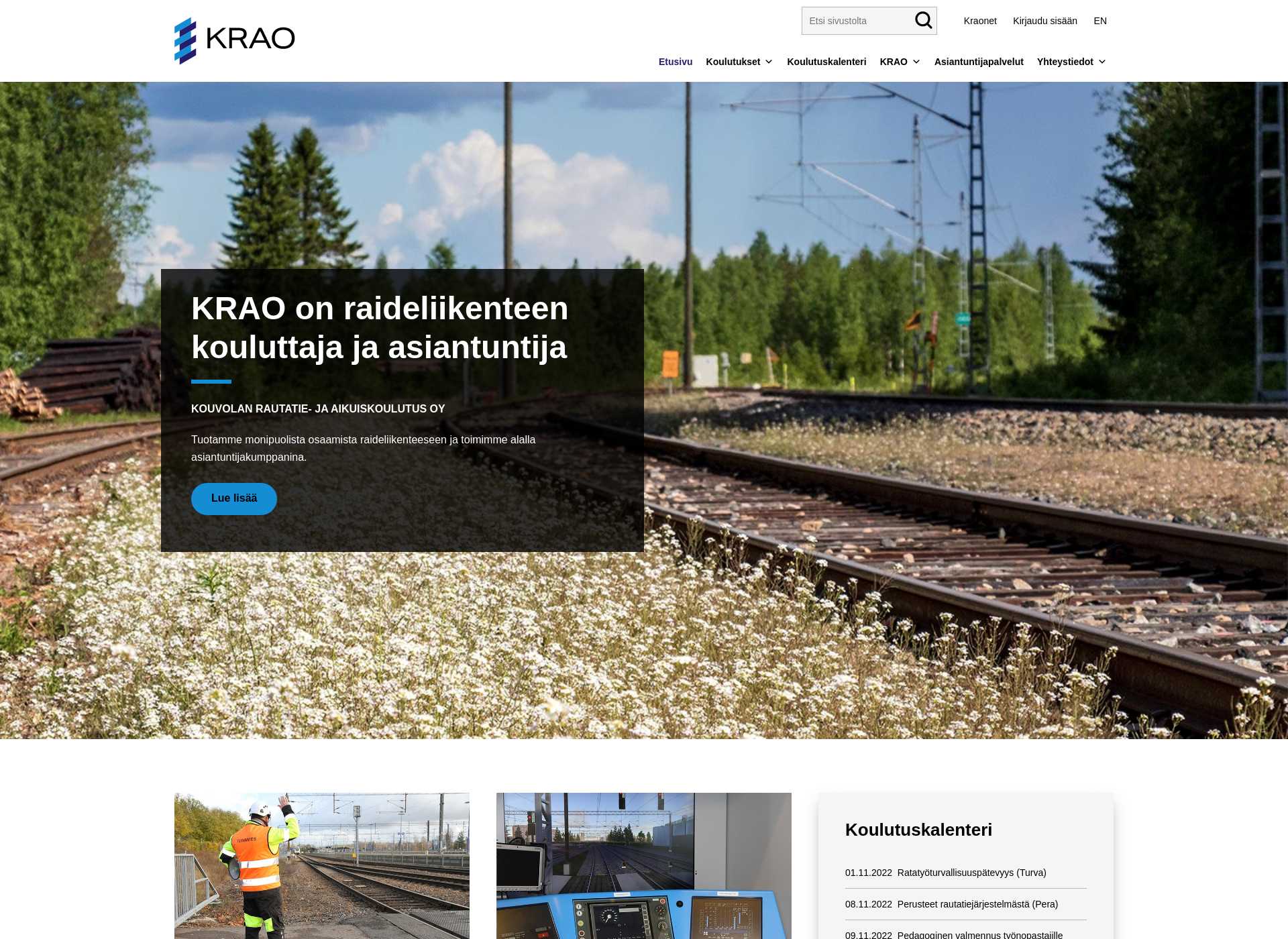 Screenshot for krao.fi