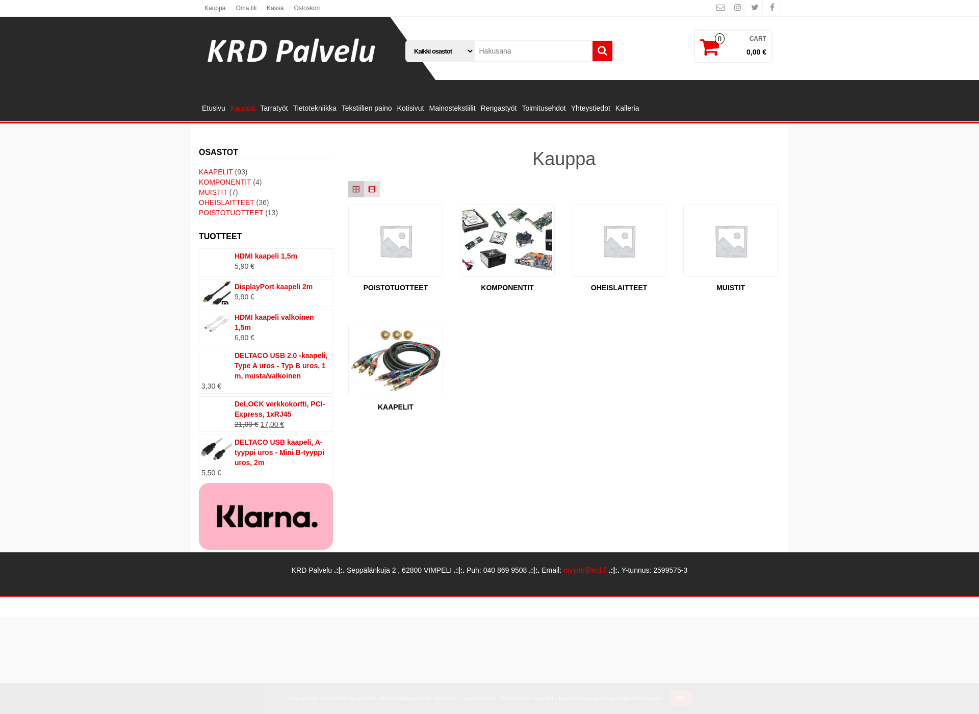 Screenshot for krd.fi