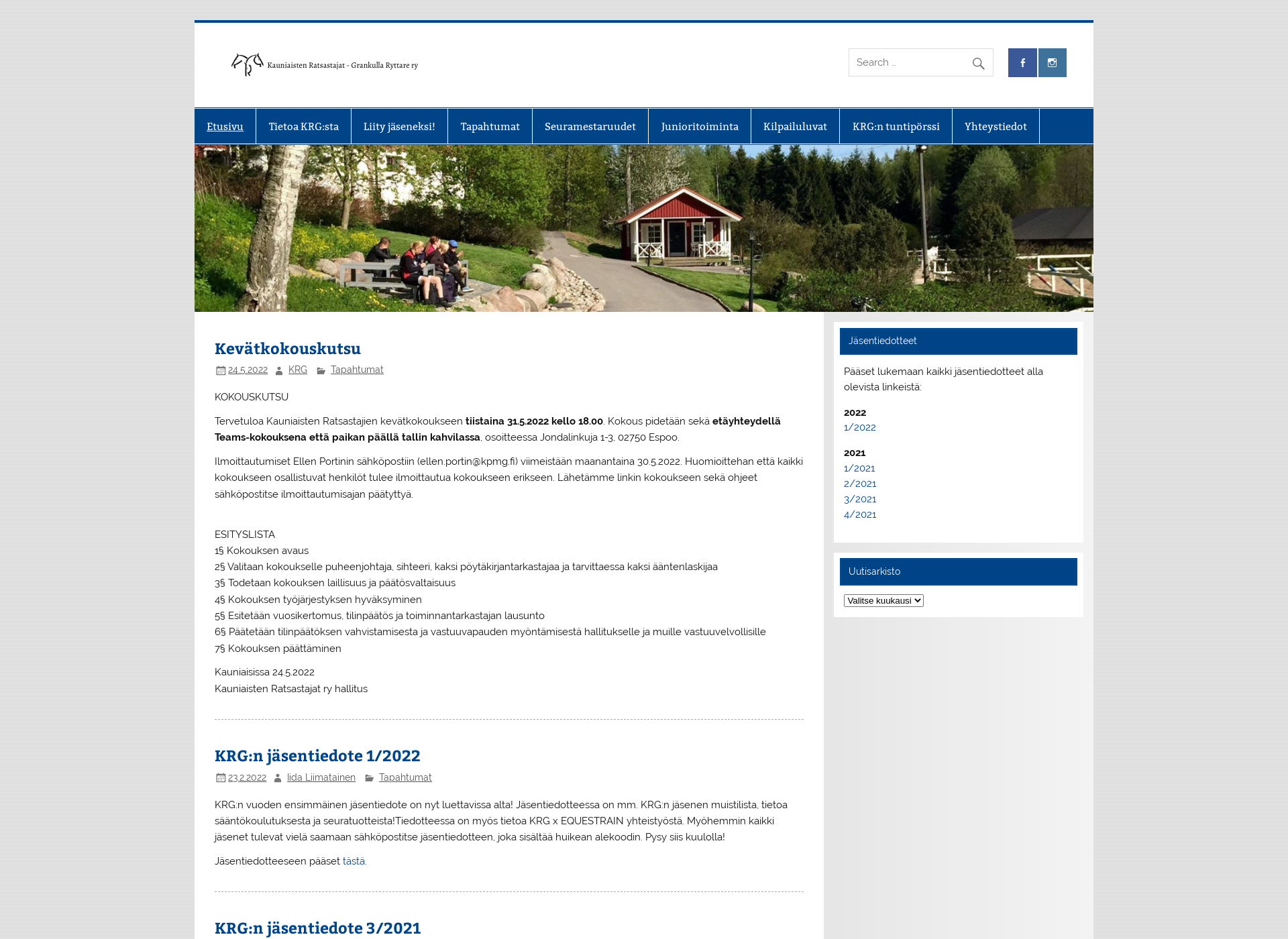 Screenshot for krg.fi
