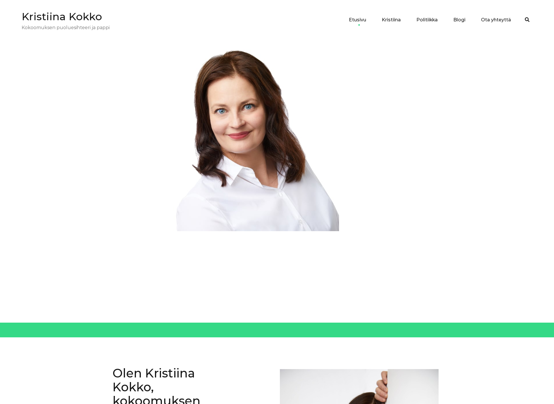 Screenshot for kristiinakokko.fi