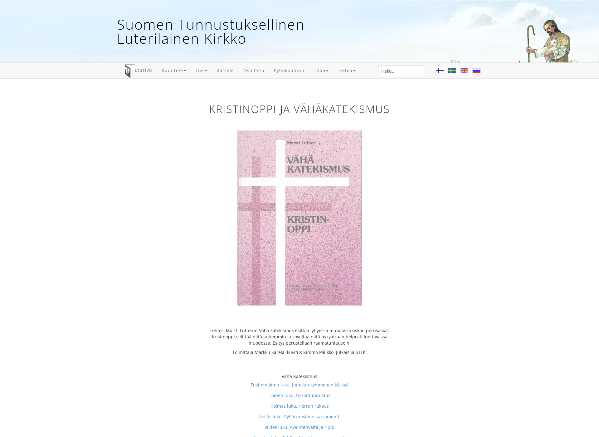 Screenshot for kristinoppi.fi