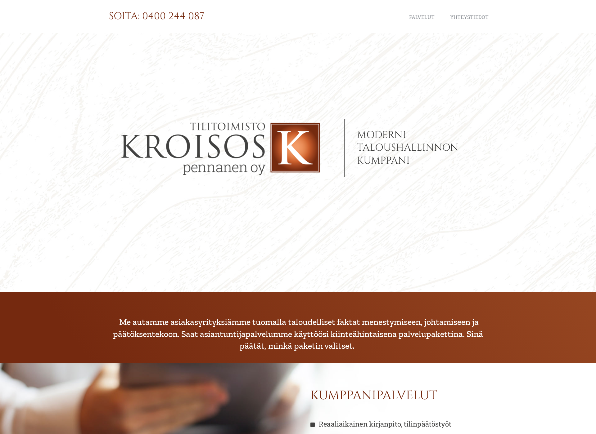Screenshot for kroisospennanen.fi