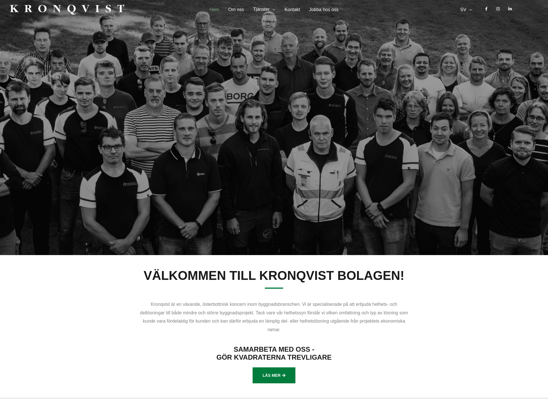 Screenshot for kronqvist.fi