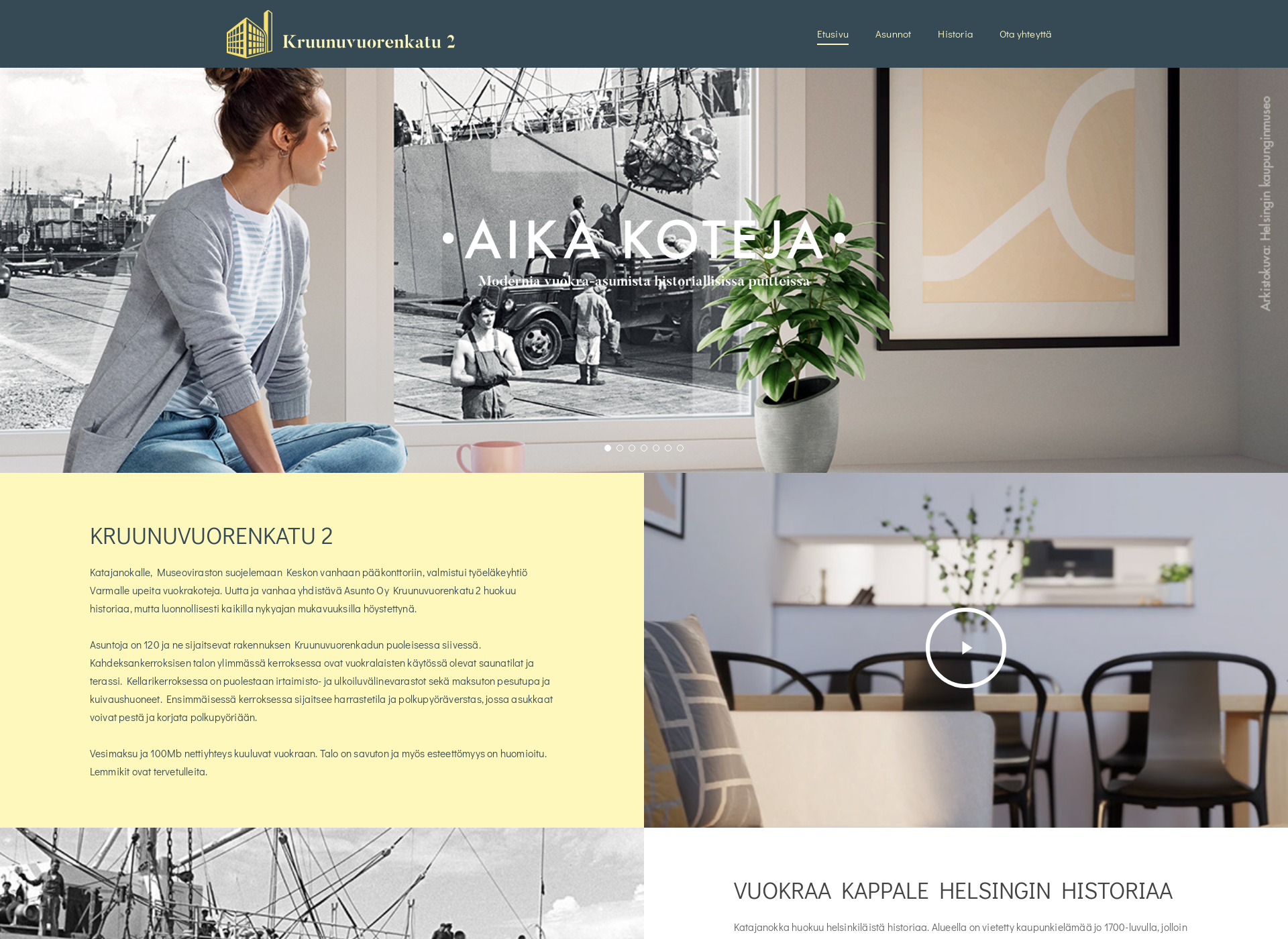 Screenshot for kruunuvuorenkatu2.fi