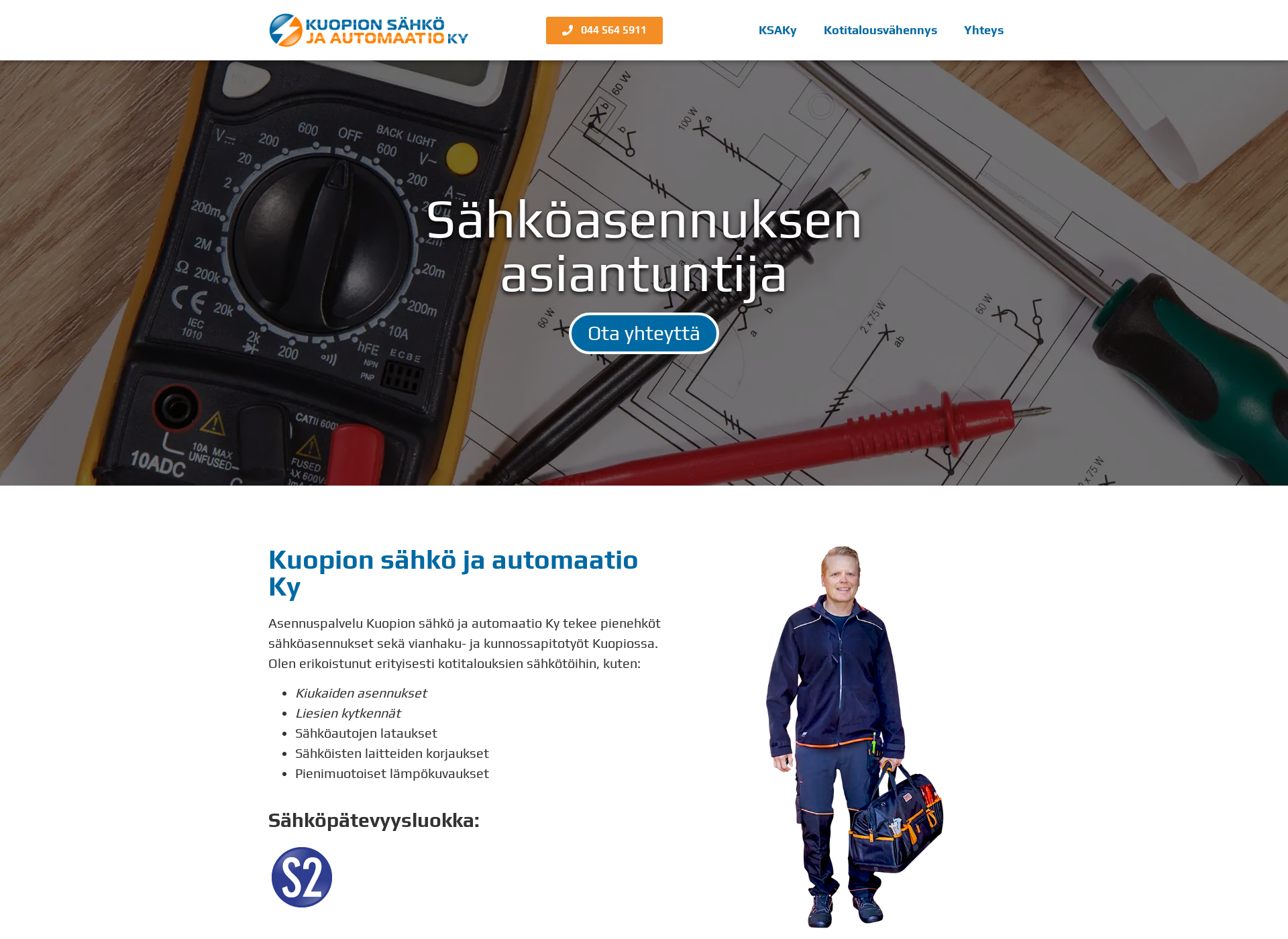 Screenshot for ksaky.fi