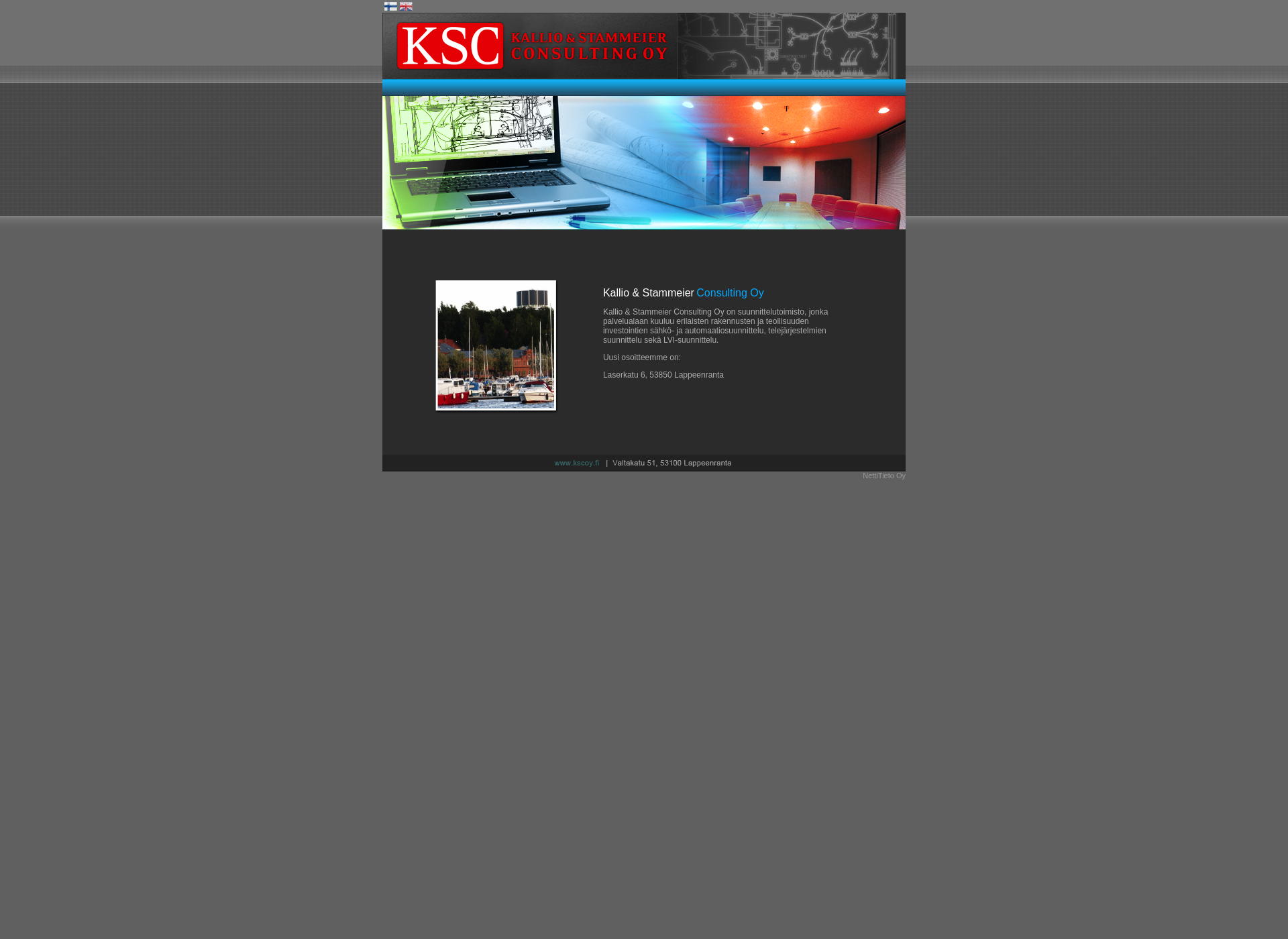 Skärmdump för kscoy.fi