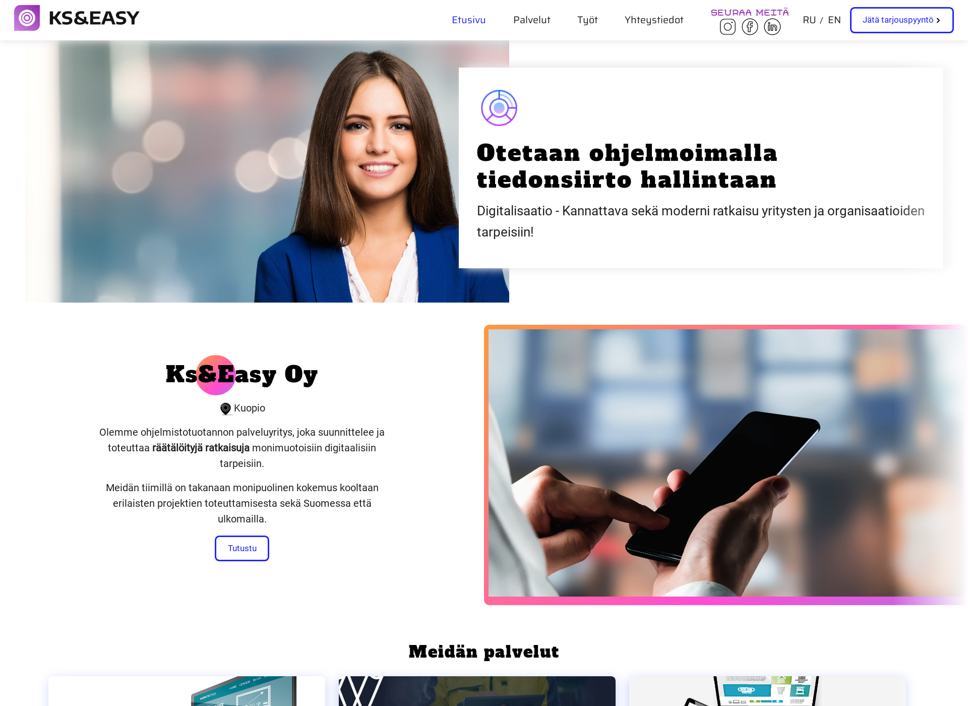 Screenshot for kseasy.fi