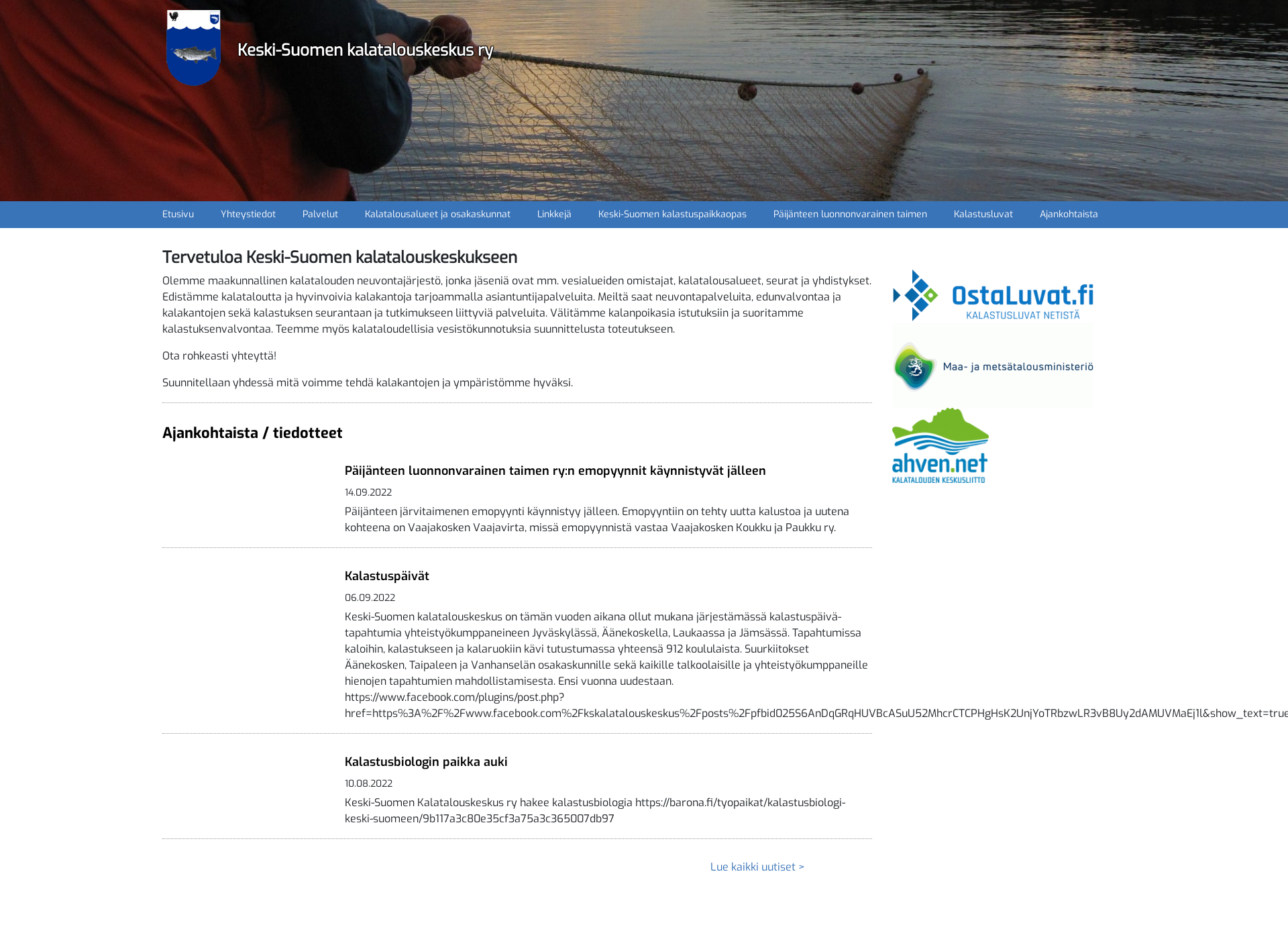 Screenshot for kskalatalouskeskus.fi