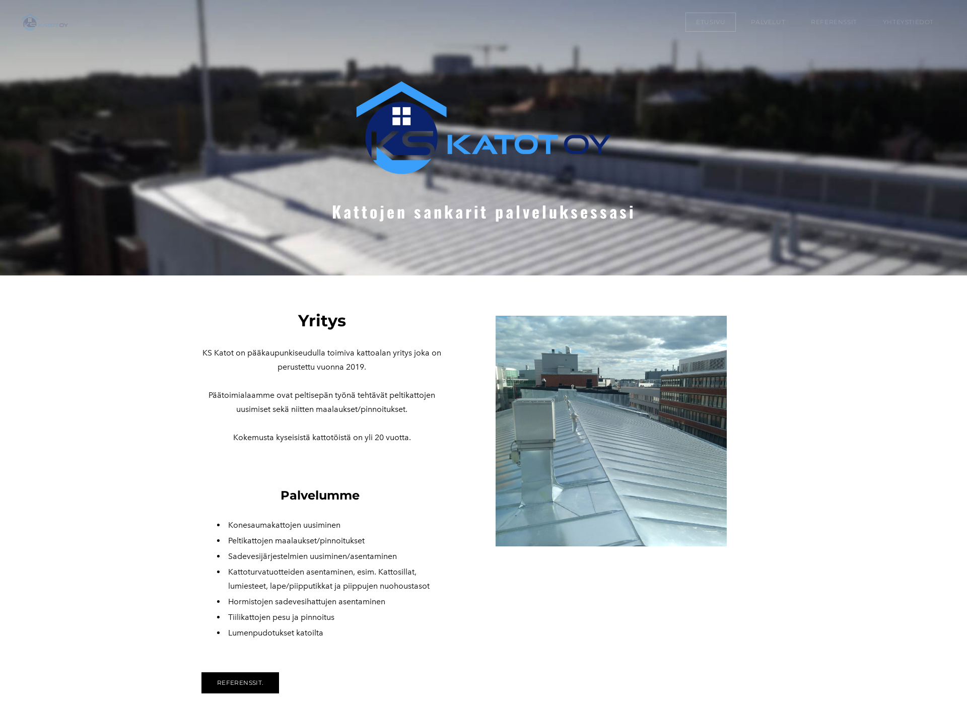 Screenshot for kskatot.fi