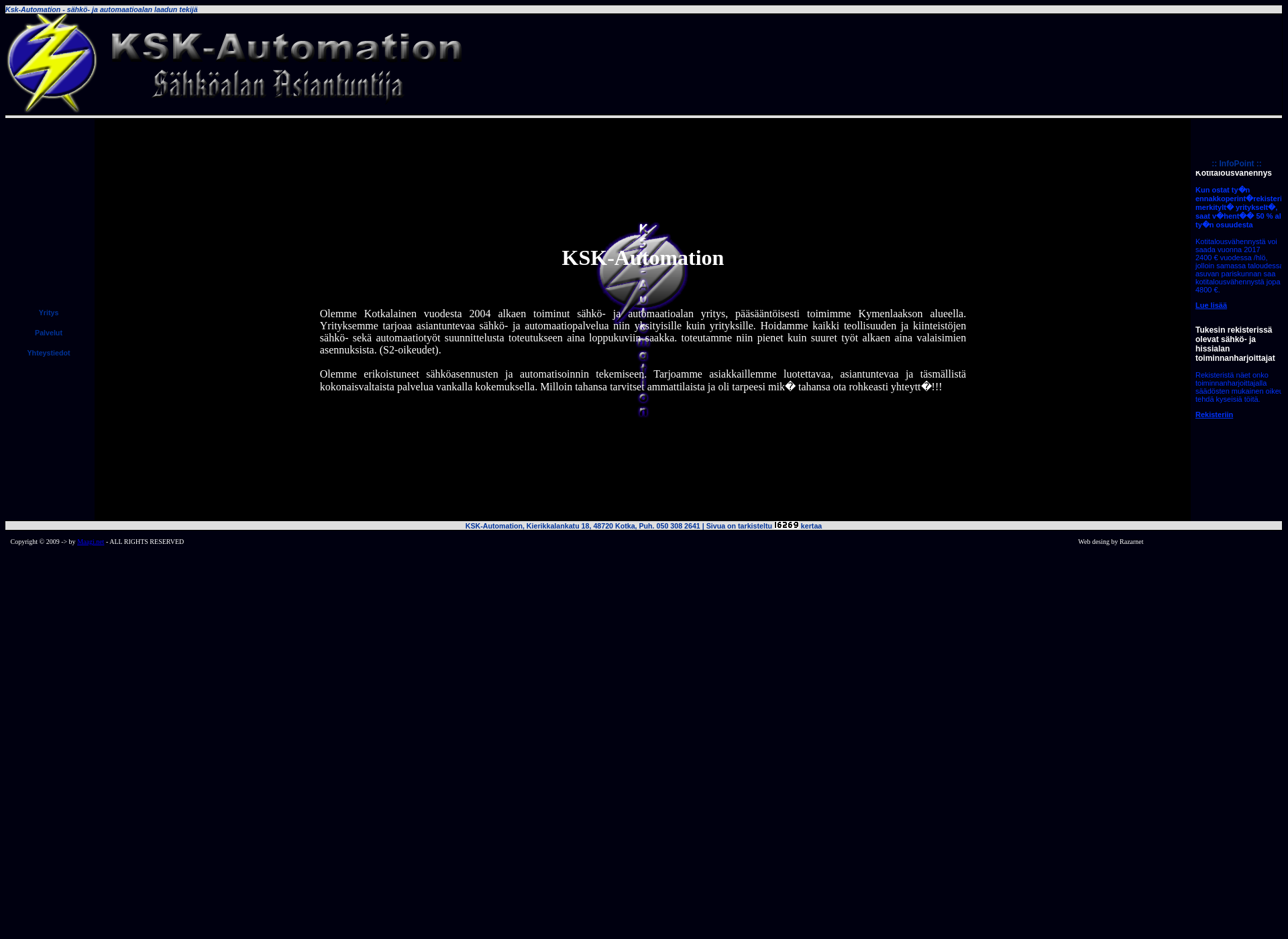 Screenshot for kskautomation.fi