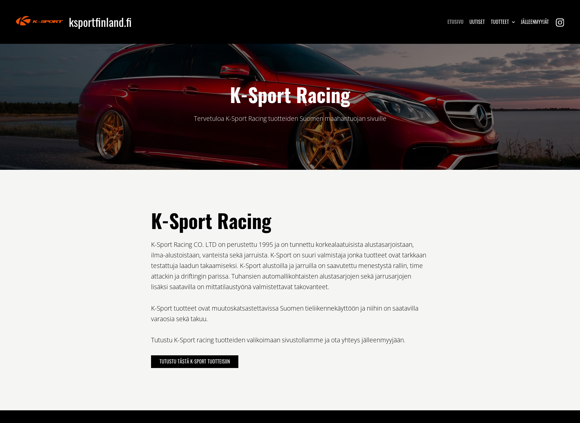 Screenshot for ksportfinland.fi